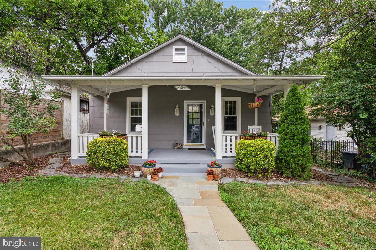 Welcome to this charming 1920s bungalow, where timeless character meets thoughtful modern updates. Brimming with original charm, this inviting home has been carefully maintained and enhanced with major system improvements, including a new electrical panel, new boiler, new hot water heater, new sump pump, new air conditioning motor, new refrigerator, and a new washer and dryer, offering peace of mind for years to come.
Step outside to enjoy the expansive, fully fenced backyard—perfect for entertaining, gardening, pets, or play. The spacious wood deck provides an ideal setting for outdoor dining and relaxing, while the classic white picket fence adds to the home's curb appeal and welcoming presence.
Located in sought-after Takoma Park, this delightful bungalow offers the perfect blend of historic charm, modern convenience, and exceptional outdoor space. Less than a mile from the Takoma Metro and Historic Takoma, 5th Avenue is walkable to many convenient destinations. Don't miss the opportunity to make this special home your own!