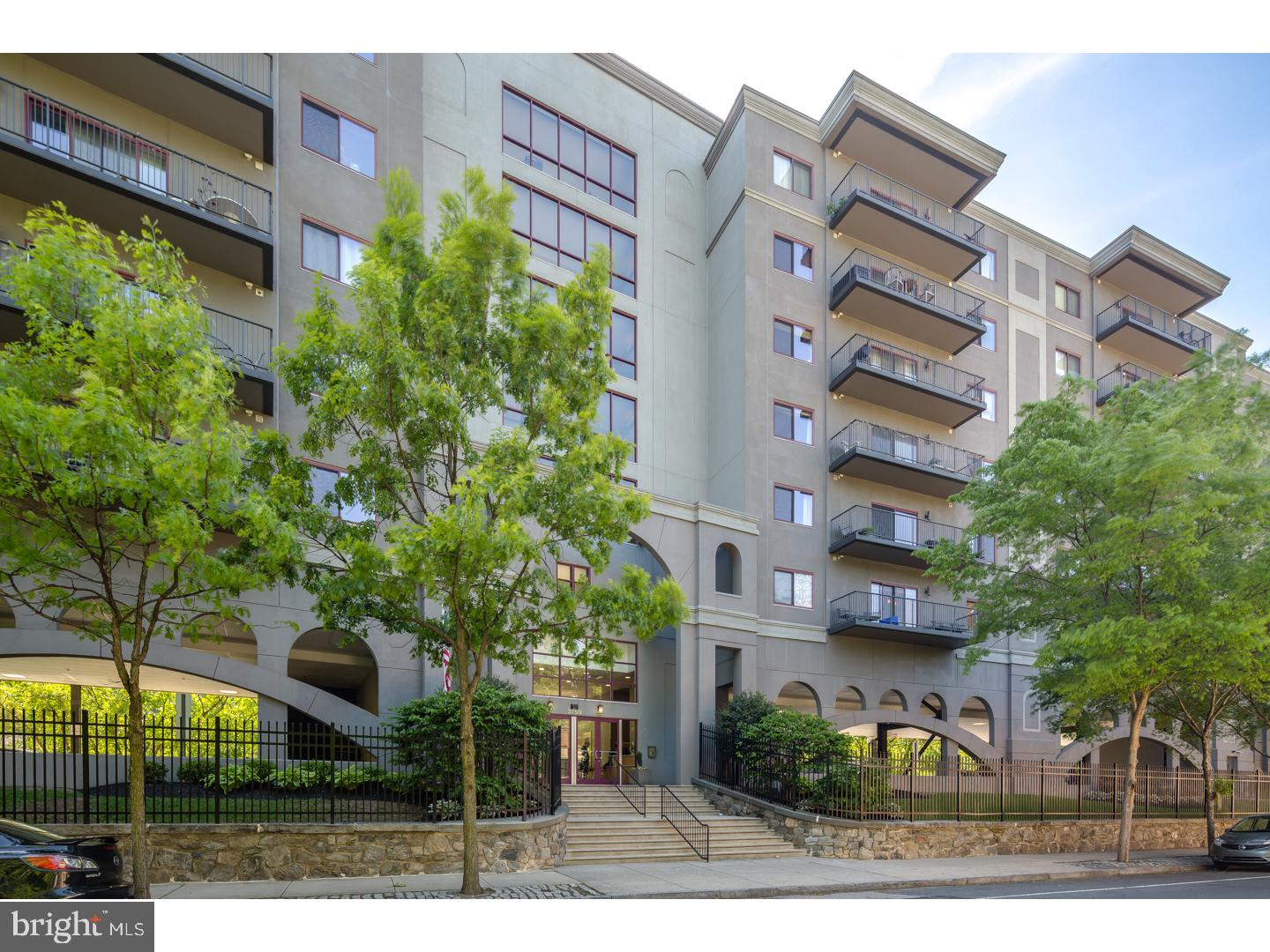 Luxurious Bridge 5 2BR 2BA condo on Main St. in Manayunk. 7th floor with great view. This top floor Unit features 2BR with neutral w/w carpet and ample closet space, 2BA with marble tile, hardwood floors throughout living area, dining room and kithcen. Spacious family room offers sliding glass doors which lead out onto balcony with great view of Schuylkill River. Kitchen boasts stainless steel appliances, built-in microwave oven, granite countertops, dishwasher and garbage disposal. Stackable washer and dryer in hide-a-way closet. Plenty of natural light shines through the many windows in this unit. Each floor is equipped with fitness facility. Close to public transportation, major routes, shopping, fine eateries, and entertainment. Don't miss the opportunity to live in this beautifully maintained Condominium in Philadelphia's highly desirable neighborhood!
