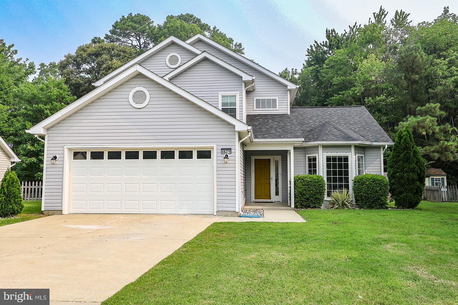 Welcome to this well maintained 3-bedroom, 2.5-bath home in Cedar Cove, offering a functional layout perfect for comfortable living. Freshly painted throughout, this move-in-ready home features a large fenced backyard, ideal for entertaining, pets, or outdoor activities.

The owner's suite offers a private bath with a separate soaking tub and shower, creating a relaxing retreat. Upstairs, you'll also find  two additional generously sized bedrooms and full hall bath. 

The main level features separate living and dining rooms, providing flexible spaces for entertaining or everyday living. The inviting family room boasts a cozy gas fireplace, making it the perfect place to gather with family and friends.

Residents of Cedar Cove enjoy access to a private beach on the Chesapeake Bay, as well as scenic walking and biking trails. Conveniently located just minutes from NAS Patuxent River, this home offers an easy commute while providing the perfect blend of comfort, outdoor recreation, and coastal living.