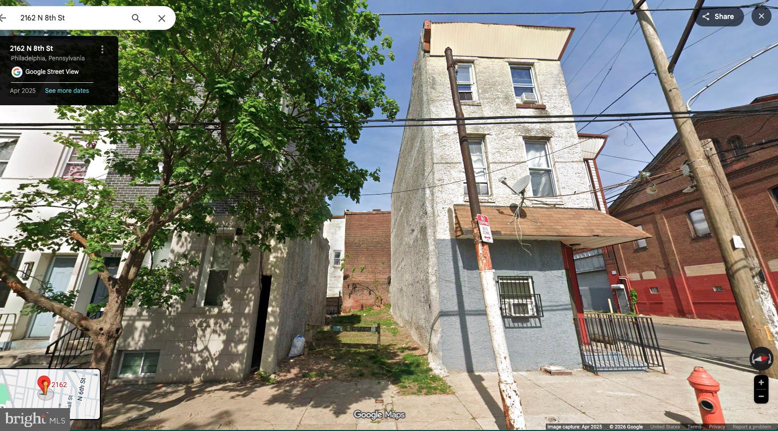 Opportunity to build a duplex or triplex in a very fast developing area of Philadelphia. Already active construction happening in all surrounding area. Few Doors down at 2104 N 8th St, Philadelphia, PA 19122 Triplex SOLD for $500,000. Act quick before it's gone.