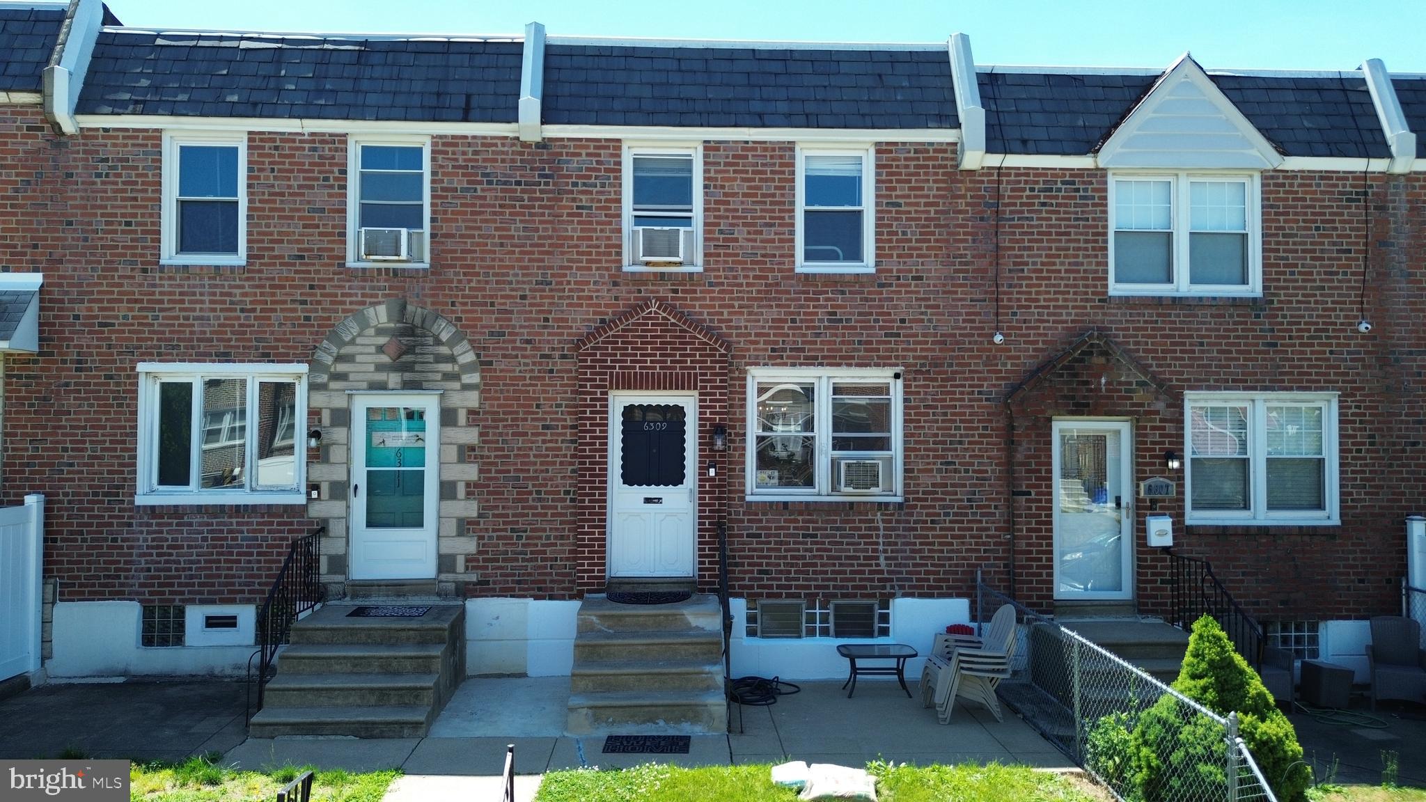 Looking for a move-in ready home with extra living space and convenient city access? Welcome to 6309 Gillespie Street! This charming brick rowhome offers 2 bedrooms, 1 full bathroom, and a versatile finished basement that expands your living and storage options.

Step inside to find hardwood flooring, a comfortable living room, and a dedicated dining area that's perfect for everyday living and entertaining. The kitchen provides ample cabinet space and functionality for meal preparation and storage. Downstairs, the finished basement offers flexibility for a recreation room, home office, fitness area, hobby space, or additional storage.

Outside, enjoy a fenced rear yard and the convenience of a one-car attached garage. Whether you're a first-time homebuyer, downsizing, or looking to add to your investment portfolio, this property presents an excellent opportunity.

Conveniently located near shopping, dining, public transportation, parks, and major commuter routes, you'll appreciate easy access to everything the area has to offer. Don't miss your chance to make this Philadelphia home your own—schedule your private showing today!