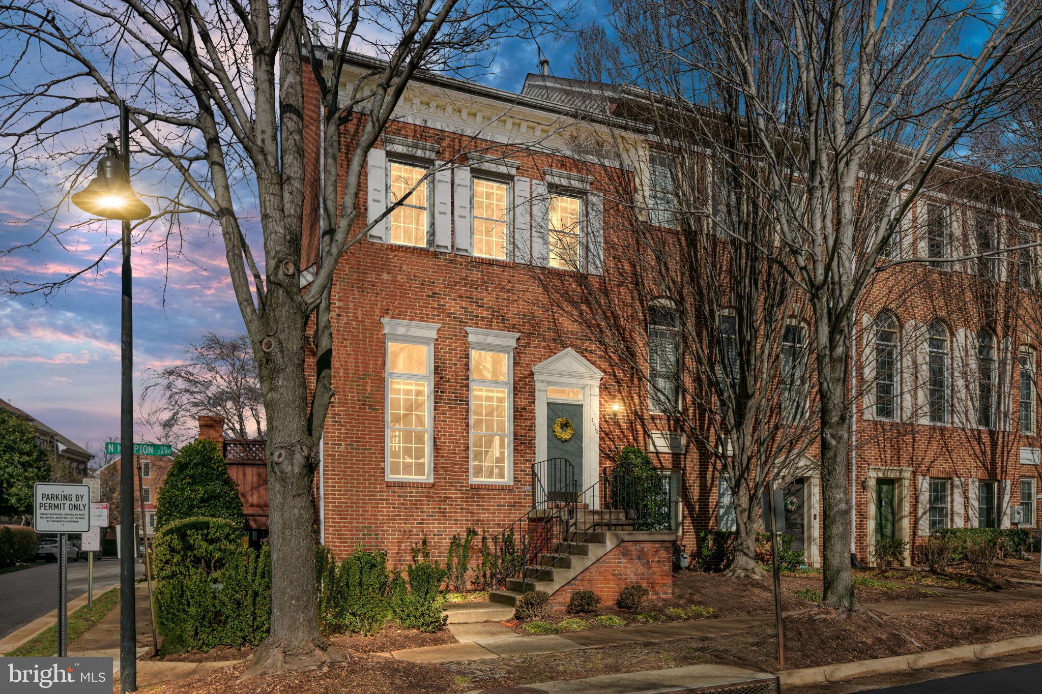 OPEN SAT 2/3 1-3 PM! OFFERS DUE BY 4 PM ON 2/3. Welcome to your dream home! This stunning 3-level townhome is a rare find, boasting 3 bedrooms, 3 full bathrooms, and 1 half bath. Situated as an end unit, this residence is flooded with natural light, creating a warm and inviting atmosphere throughout.

As you enter, you'll be captivated by the elegant design and thoughtful layout. The main level features a spacious living area complete with a cozy fireplace, perfect for creating lasting memories with family and friends.

Step outside onto the deck and enjoy your morning coffee or entertain guests against the backdrop of a picturesque setting. The private deck is an ideal extension of the living space, offering a serene retreat for relaxation.

With a 2-car garage, parking is a breeze, providing both convenience and security. The home's end-unit location ensures added privacy, creating a quiet and peaceful environment.

Perfectly situated, this townhome is in close proximity to commuter routes, making your daily travels a breeze. Enjoy the convenience of nearby parks, bus stops, and metro stations, allowing you to explore the city effortlessly. For those seeking charm and history, Old Town Alexandria is just a short distance away, offering a plethora of shops, restaurants and cultural experiences.

Don't miss the opportunity to make this townhome your own—a perfect blend of comfort, style, and accessibility awaits you!