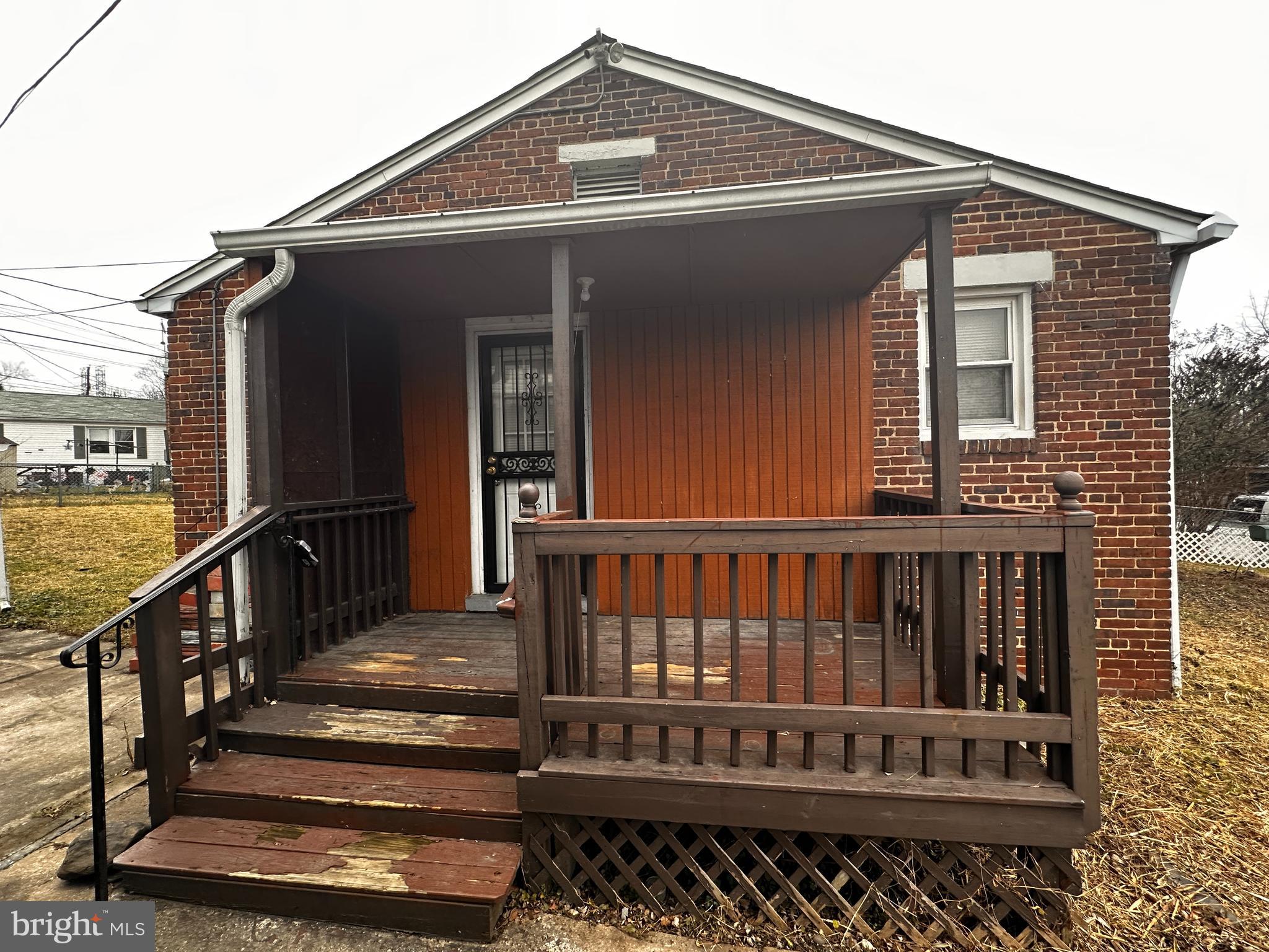 Hard-to-find all-brick 2-bedroom home in Armistead Gardens! This one-level ranch-style residence features a convenient side entry from a 12’ x 6’ covered porch and is located in one of Baltimore’s original affordable cooperative housing communities. Inside, you’ll find hardwood floors, updated kitchen cabinetry, and dual-pane replacement windows. Additional highlights include fenced front, rear & side yard, private driveway plus ample on-street parking, making this an excellent value for a 2-bedroom home in the Gardens.

About Armistead Gardens: Armistead Homes Corporation (AHC) is a non-profit cooperative community consisting of 1,512 homes across 164 acres in northeast Baltimore City. Ownership is through a leasehold agreement, granting the right to occupy the home and use the surrounding land, while holding a cooperative share in AHC. No individual owns the land or buildings outright; all dwellings are owned collectively by the corporation, with designated yard space subject to AHC rules and regulations.

Buyer Requirements: Prospective buyers must be approved by Armistead Gardens Home Corporation, including credit and background screening. The property may not be rented during the first year of ownership. The low monthly fee of $461 is payable to Armistead Gardens and includes electric, water, and property taxes.

Offered AS-IS and priced attractively for a one-level, 2-bedroom, 1-bath home. Some updating/refreshing could enhance its potential. Cash or personal loan financing required for purchase within AHC.