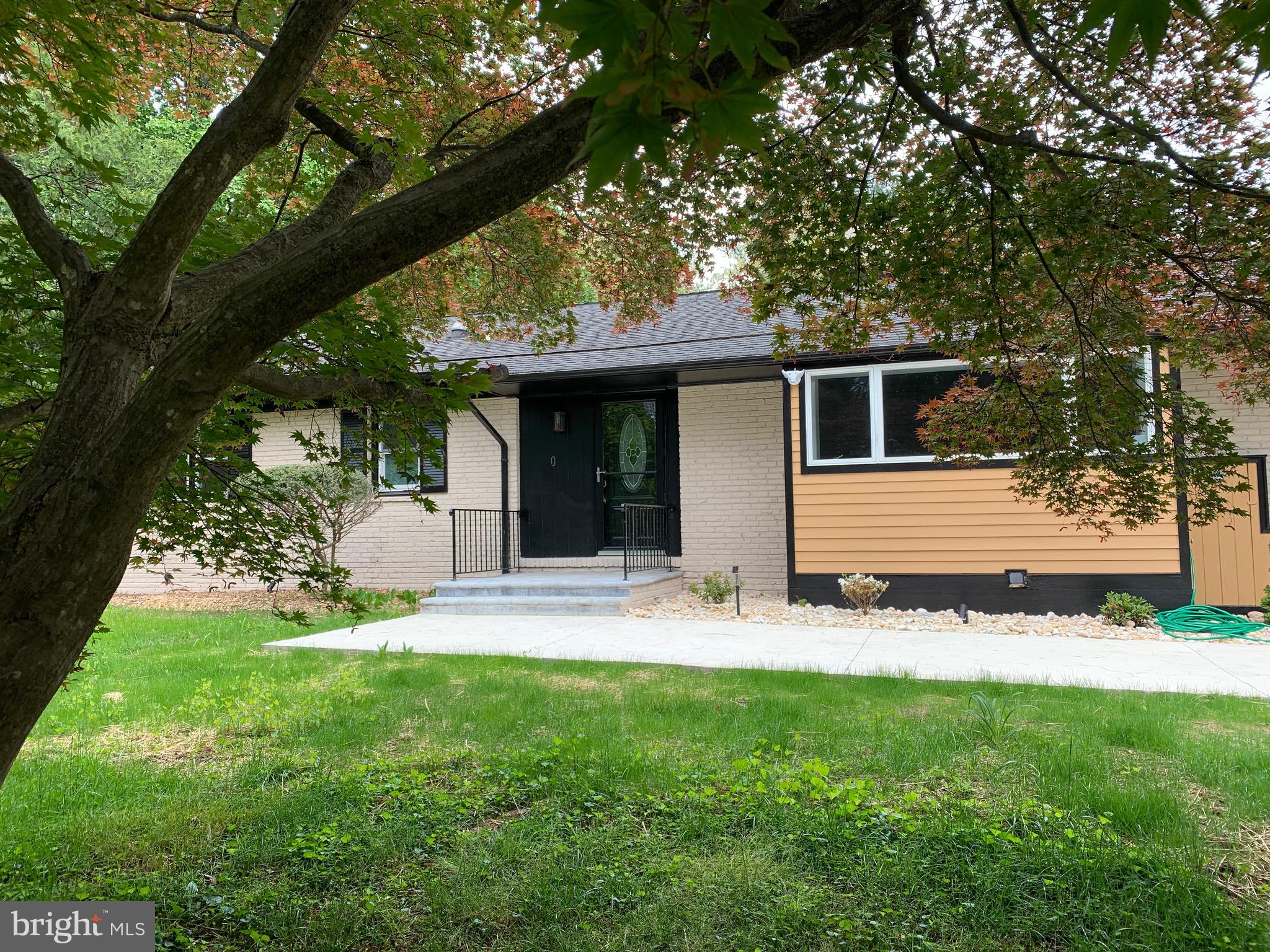 Excellent location, Fully renovated bright and clean single family house on about 2 acres of beautiful land. Bright and open, large kitchen with wood burning fireplace , great  for entertaining, hardwood floors throughout the house. Main level master suite with walk-in closet and sitting area. Large 4 season sunroom/porch, walk-out lower level with wood burning fireplace, additional large bedroom and new  bathroom, plenty of storage, additional 4th room with walk-in closet and storage , can be an office, or work out room. Walk-in laundry room with full size washer/Dryer and additional refrigerator.  Large 2 car garage with plenty storage space. Corner lot on about 2 acres conveniently located within few miles to major highways, airports, Reston town center and metro less than 2 miles, 20 minutes to Washington DC .  Available August 1st.
