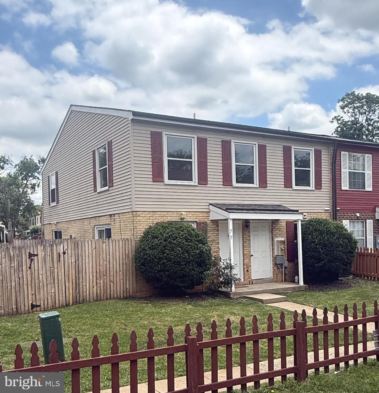 Spacious 3 bedroom, 1.5 bath townhouse with fenced back yard.  Freshly painted inside, new carpets, updated kitchen, and ceramic tile on the main level.  Plus concrete patio in private yard.  Convenient location to shopping and restaurants.  Walking distance to down town.  Roof has been replace in 2022 and HVAC 2018. Great for investor or first time home buyer.