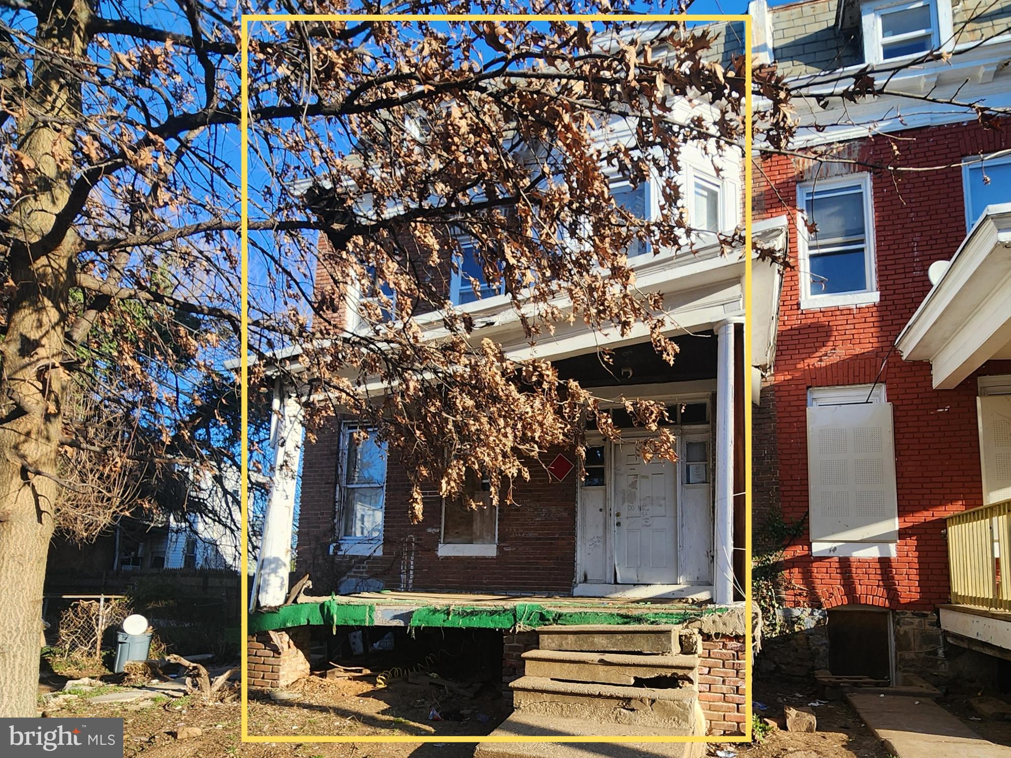 ONLINE AUCTION: This auction takes place on the Ashland Auction Group website bidding platform. Bidding begins 6/25/2026 @ 10:00 AM. Bidding ends 6/29/2026 @ 12:10 PM. The list price is the suggested opening bid. Deposit: $10,000.

This two-story, porch front townhouse is located in the Dolfield neighborhood of Baltimore city. Residents can enjoy the nearby facilities and attractions such as the Rogers Ave Metro Station and Pimlico Race Track. The property has unknown occupancy. The area provides easy access to major traffic arteries, Garrison Blvd, offering convenient routes to downtown Baltimore and other parts of the metropolitan area.

Demolition for the $400 million redevelopment of Pimlico Race Course began in 2025, marking the start of a major transformation for one of Baltimore’s most historic sports venues. The project, part of the “Pimlico Plus Plan,” will reimagine Pimlico as a year‑round racing and event destination, preserving its legendary heritage while adding modern facilities.