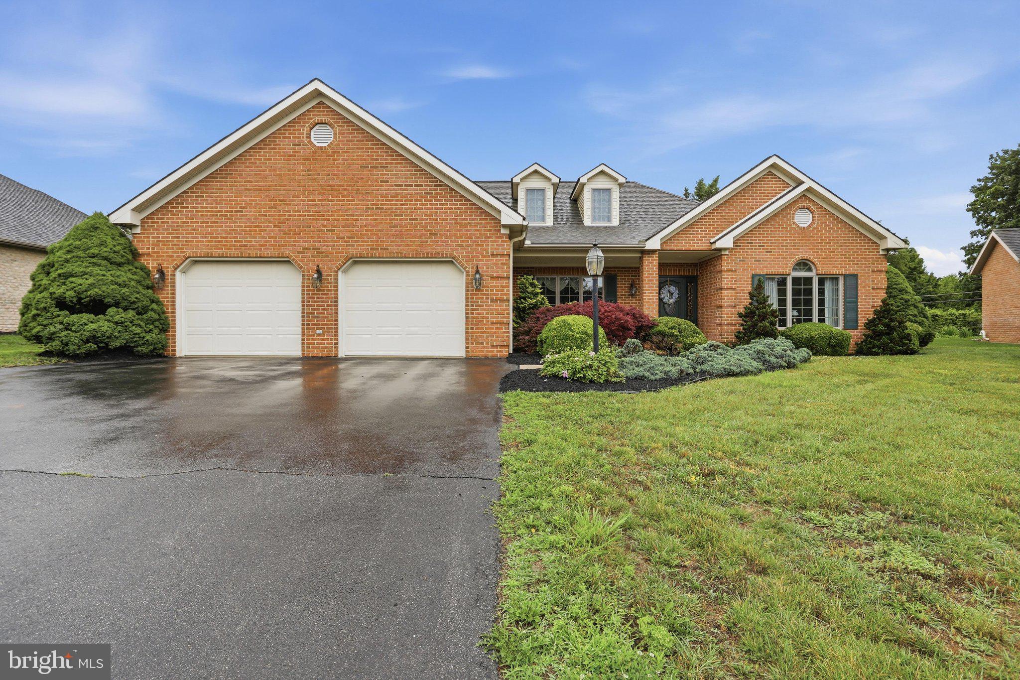 Come check out this Custom Built All Brick Rancher with with Newer Roof and Newer Gas Furnace. Features include 3 bedrooms, 2.5 baths, Hardwood Flooring and carpet.  Great room with Gas  Fireplace and Cathedral ceilings. Formal Living and Dining Rooms.  Kitchen with Breakfast area. Primary Bedroom has its own Bath and 2 large walk in closets. Primary Suite on One end of the House and the other 2 bedrooms and bath on the other end of Home. This is a One Owner Home, that has been lovingly cared for.  Culdesac location. 
 Large attic on Second level that is ready to Finish.  Partial Unfinished Basement ideal for storage.  Laundry Room has a Huge Pantry Closet.  Large patio in rear for summertime enjoyment. Don't let this one get away from you.