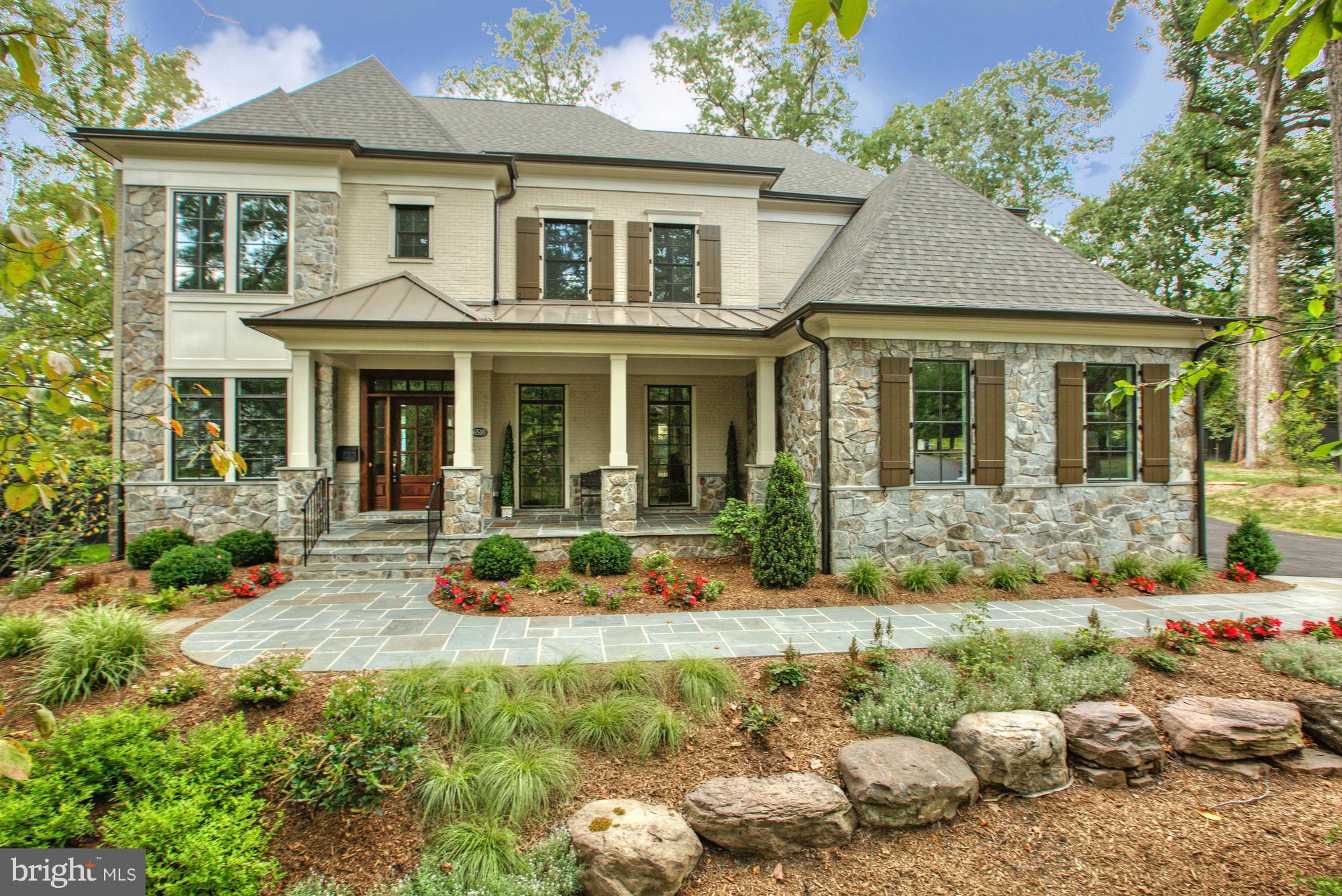 Just completed, NEW Home in sought after Salona Village. Exceptional craftsmanship & attention to detail. 5BR/ 5.5BA, Spacious Master Suite, Gourmet Kitchen, Amazing screened porch & 3 Car Garage. Blocks from downtown McLean, sited on close to a half-acre lot.  Over 6,000 square feet of living space on 3 levels along with many upgraded features!