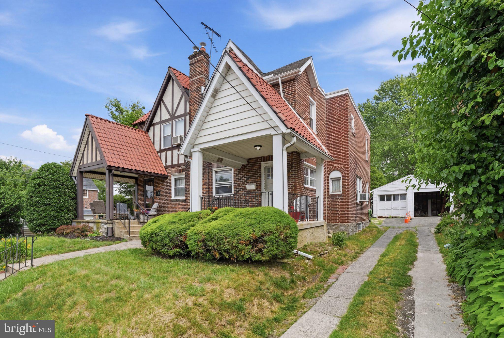 This charming Colonial twin home in the desirable Aronimink neighborhood offers a perfect blend of comfort and convenience. The kitchen is equipped with modern appliances, including a built-in range, gas oven, and refrigerator, making meal prep a delight. The full basement provides ample storage and an outside entrance for easy access. The level lot, measuring 0.06 acres, is perfect for outdoor activities or gardening. Enjoy the benefits of a detached garage for parking or additional storage. The community is known for its friendly atmosphere, with nearby parks and recreational areas that invite outdoor enjoyment. Local schools are highly regarded, ensuring quality education options. With essential public services and amenities just a stone's throw away, this home is a wonderful opportunity to embrace a vibrant lifestyle in a welcoming neighborhood.