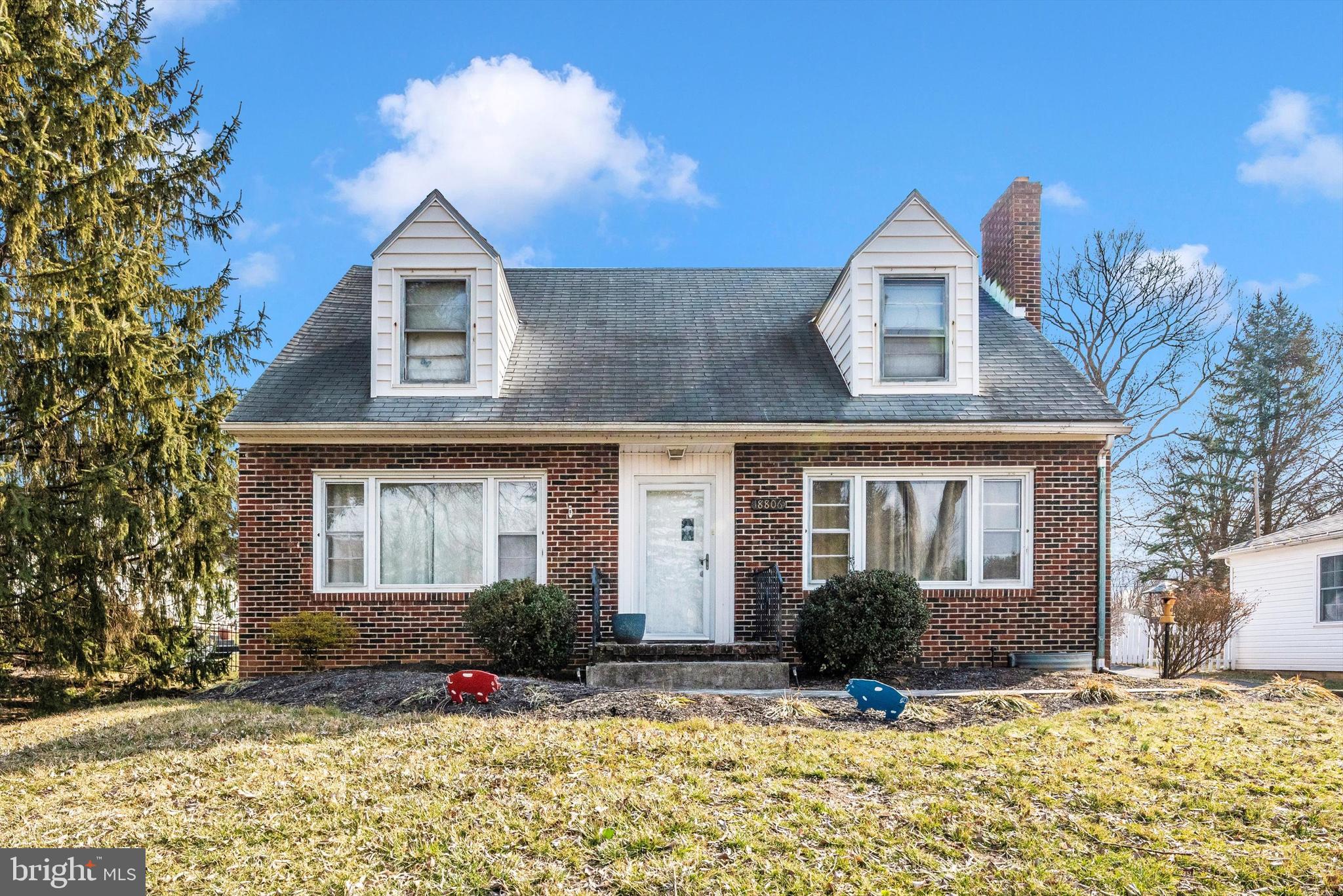 Welcome to this charming Cape Cod located in the sought after community of Fountainhead.  This 3 bedroom, 1 1/2 bath boasts hardwood flooring in the living and dining room on the main level.  The living room is very spacious and has a wood burning fireplace.  The 3 bedrooms on the upper level are well sized.  The basement is partially finished with a large recreation room with built in shelves.  The fenced in backyard with a large stamped concrete patio is perfect for cookouts and family time.  Located near I81 for commuting, this home will not last long!  Schedule your showing today!