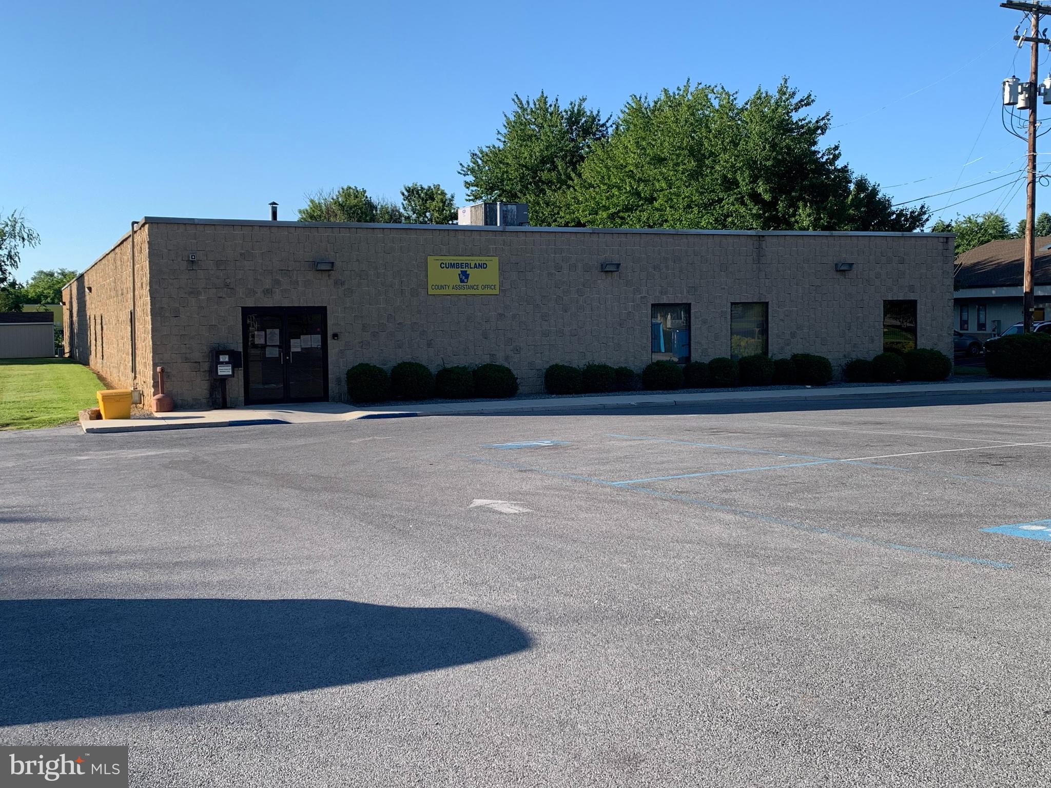 10,000+ square foot building currently leased to County Assistance Office. Building will be available for occupancy by end of this year (2026). A total of 57 parking spaces with lot across the street included as part of the entire property. C-2 zoning offers numerous permitted uses to accommodate your need. See associated documents for additional information to answer most of your questions. Limited hours and days for showings given current status of tenant. Owner would consider long-term lease as well. Initial lease rate would be $14/square foot NNN.