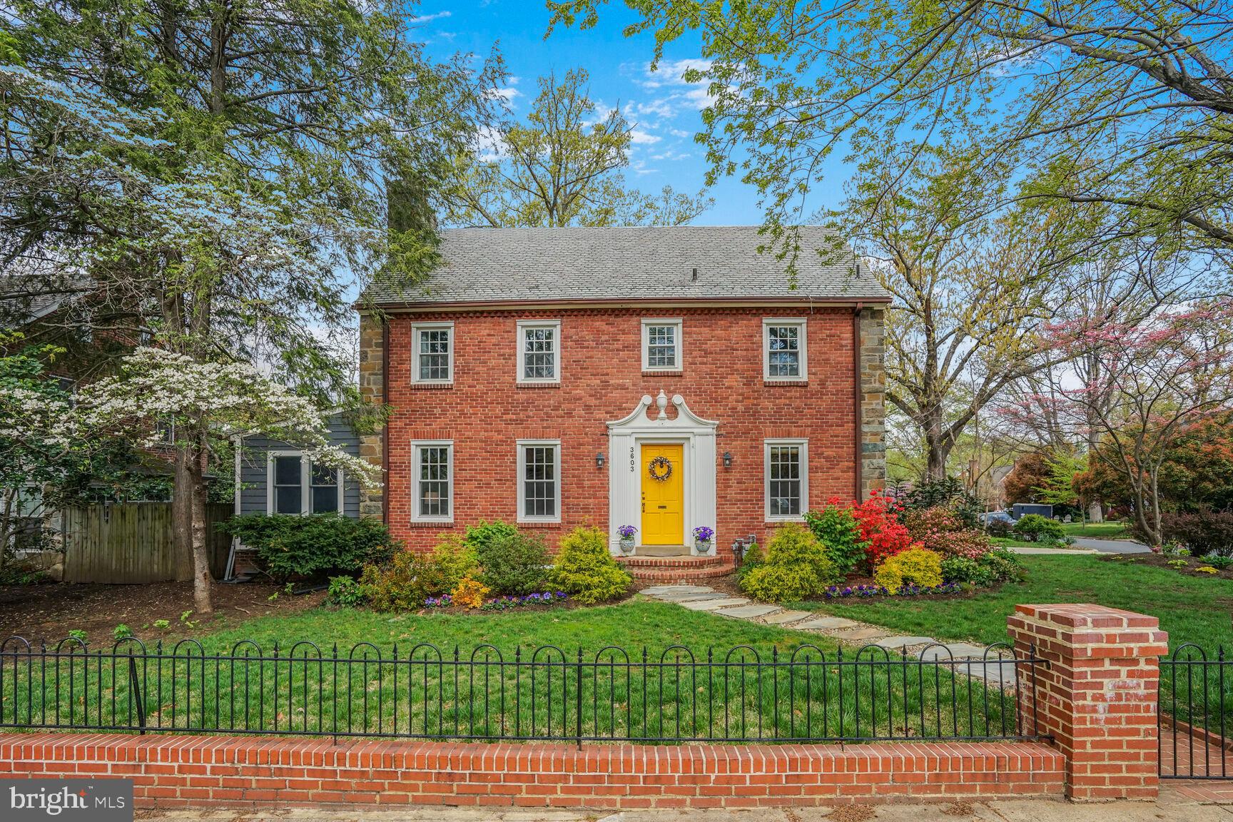 Classic Colonial Charm in Ashton Heights. This beautifully renovated 4-bedroom, 2.5-bath center hall Colonial sits on a rare corner lot-one of the largest in the neighborhood. Just one easy mile from the Clarendon Metro, this home offers unparalleled access to the shops, dining, and vibrant energy of Clarendon.

Thoughtfully updated and move-in ready, featuring spacious, light-filled rooms, gleaming hardwood floors throughout, and a generous eat-in kitchen that’s perfect for gatherings. 

The main level also includes a private office with a separate entrance-ideal for working from home. The finished basement offers flexible living space, while the fully fenced backyard boasts a stone patio, storage shed, and off-street parking for two. Lawn care is included in the rental price.