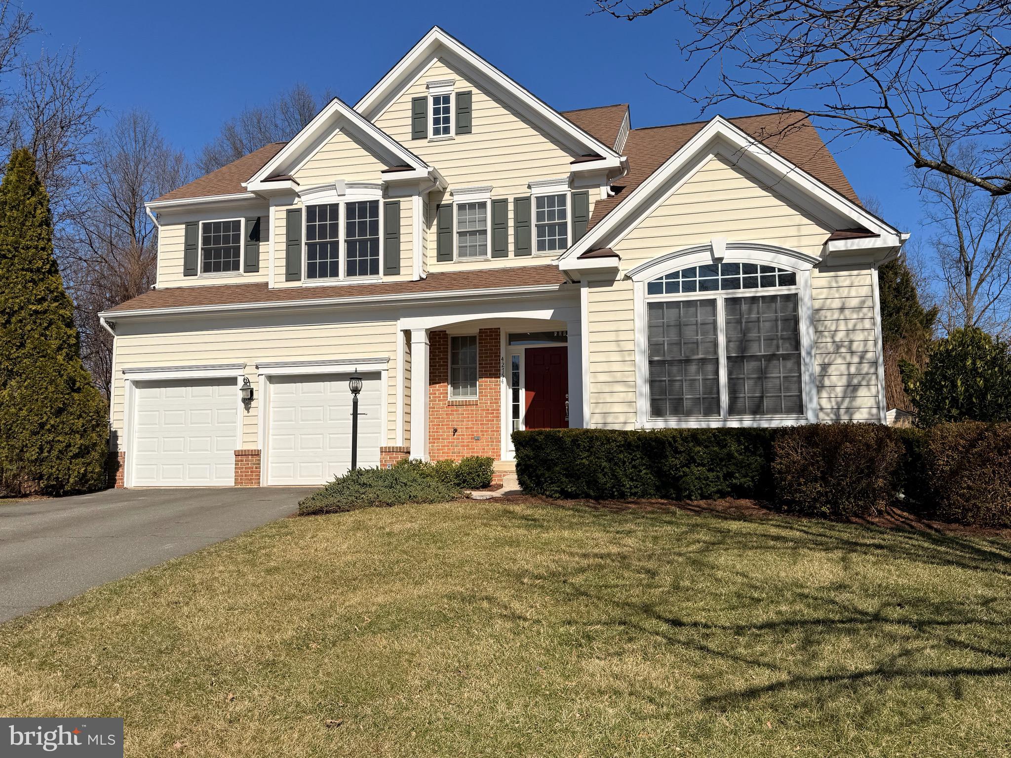 This charming 4/5 bedroom, 3.5 bath single-owner home is nestled in a peaceful cul-de-sac within the sought-after Mill Run, Eagle Ridge, Briar Woods triangle. The open floor plan seamlessly connects the main level office, adjacent living and dining rooms, family room with a cozy gas fireplace, and sunroom. French doors lead to a breathtaking custom hardscape and an inviting hot tub, overlooking a serenely landscaped yard. The yard is meticulously maintained with up lighting and an irrigation system, all enclosed by a fully fenced yard. Hardwood floors grace the foyer, kitchen, family room, sunroom, primary bedroom, and upper hallway. The kitchen boasts cherry cabinets, granite counters, a breakfast bar, and a pantry.
Upstairs, you’ll find four spacious bedrooms, two full bathrooms, and a laundry room with a sink. The primary bedroom features a vaulted ceiling, a walk-in closet, and a luxurious five-piece bath.

The finished lower level offers a large open space, a guest room, a full bathroom, and a wet bar. French doors lead to the backyard, providing a private retreat.

The lower level also includes a spacious storage room/workspace and a multi-purpose room that can be used as an office or workout space. There’s ample room for seasonal decorations in the large, well-ventilated storage closet.

Conveniently located near the Silver Line, commuter bus, Dulles Greenway, shopping, restaurants, and INOVA hospital, this home offers a peaceful lifestyle while still being close to all the amenities you need.

Recent house updates include a new roof, HVAC system, garage doors, gutters (2017), water heater (2013), carpet, and interior paint (2025), exterior painted (2024) 

Broadlands offers a range of amenities, including pools, tot lots, walking paths, tennis courts, and a community center. The area is known for its top-notch school district and welcoming community.