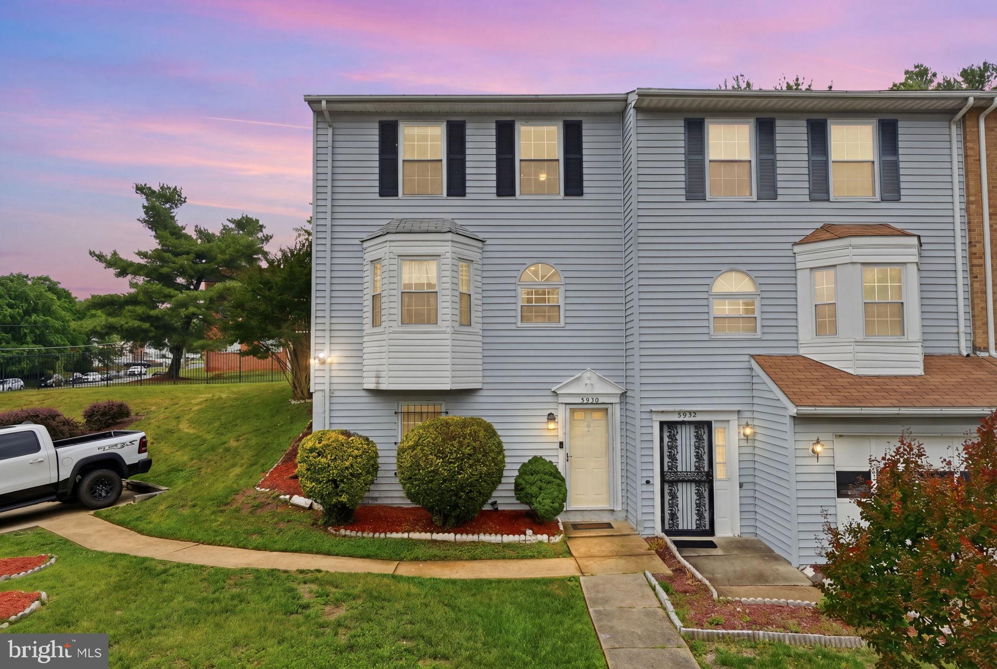 Beautifully renovated end-unit townhome in sought-after Saint Moritz Village! This move-in ready gem features custom upgrades throughout, including stunning granite countertops, designer backsplash, gleaming hardwood floors, and beautifully updated tile work. Enjoy three finished levels of living space with a bright and open layout perfect for both everyday living and entertaining. The spacious backyard and walk-out deck provide the ideal outdoor retreat for relaxing or hosting guests. Conveniently located near major commuter routes, shopping, dining, and National Harbor. A true turnkey opportunity you do not want to miss!