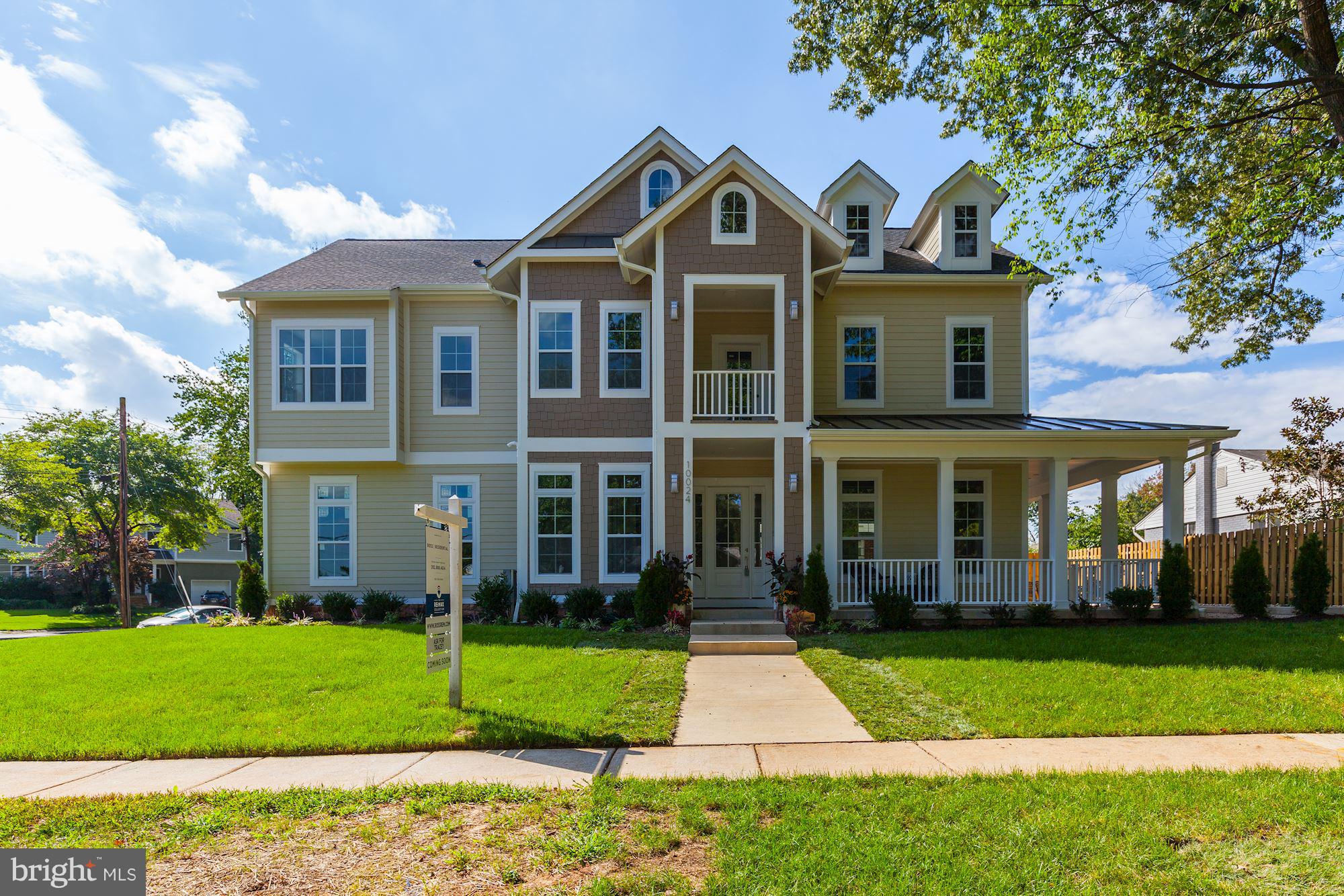 No detail was overlooked in spacious 5BR/5.5BA new build! With everyday living convenience this home includes an Au Pair suite, 10ftt ceilings on main level, BR level laundry room, a suitcase closet, a wrap around porch, and Alexa controlled capability kitchen appliances. Additional features include, a 2 car side load garage, outdoor patio, kitchen island with seating, multiple fireplaces & more!