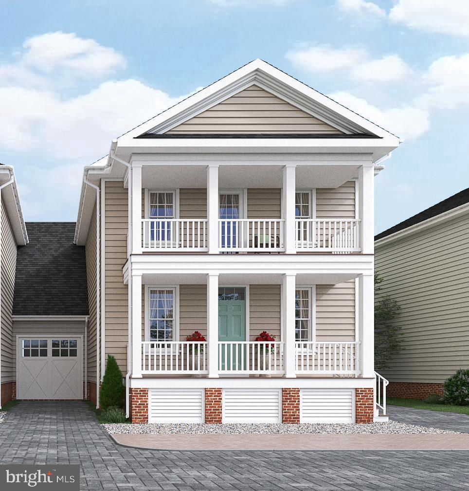 **To be built! Welcome to this beautifully designed 1,980 sq ft home in Chester River Landing, offering modern comfort and timeless style. The home includes 3 bedrooms and 2.5 baths. Inside, an open-concept main level connects the living space, with cozy gas fireplace, to the gourmet kitchen and dining area—perfect for entertaining. Upstairs, the primary suite features a spa-like bath, large walk-in closet, and access to the private balcony. Two additional bedrooms share a full bathroom. the upstairs is complemented by a convenient second-floor laundry. Catch a glimpse of the Chester River from the front porch or upper covered balcony, the perfect place to enjoy morning coffee or evening cocktails. Enjoy the waterfront lifestyle of the sought-after Chester River Landing community. Deep water boat slips are available for lease or purchase. The community amenities include docks, in-ground pool, grilling and outdoor dining area right on the water, large firepit, a beach to launch kayaks, canoes and paddle boards, beautifully landscaped paths along the water's edge and much more! This home combines the charm of the Eastern Shore with the convenience of nearby marinas, shopping, and dining. Located just outside of downtown Chestertown and very close to the Chester River Yacht & Country Club.