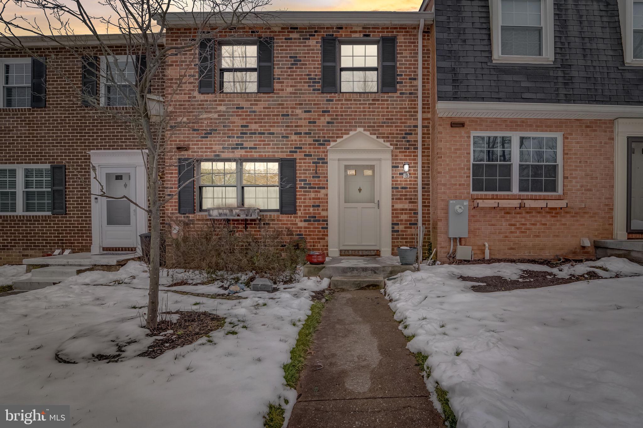 Nestled on a tranquil dead-end street in Drexel Woods, this charming 3-bedroom, 2.5-bathroom townhome is surrounded by the beauty of mature trees and sits across from ample, unrestricted parking. Spanning three finished levels, the residence boasts an inviting open Living Room/Dining Room layout, perfect for entertaining. The expansive Lower Level Family Room opens up to a scenic yard with a captivating view of tree-lined open space. With its convenient proximity to shopping, schools, and easy access to 695, this well-priced opportunity is one you won't want to miss.