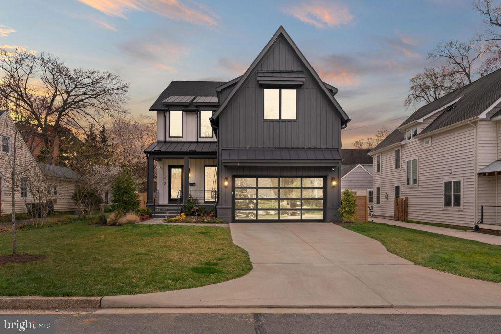 Take advantage of the assumable 4.45% VA Loan (for qualified buyers, do not need to be a veteran), which is being offered as part of the sale of this beautiful contemporary home in the heart of Falls Church City with one of the top rated school districts in Virginia. The home seamlessly blends modern design with practicality, every inch of this home has been meticulously crafted to exceed your expectations. Step inside to discover pristine white oak flooring, sleek built-ins, a cozy gas fireplace, and unique lighting accents. The chef-inspired kitchen showcases stainless steel pro Wolf and JennAir appliances, quartz waterfall countertops, and ample custom cabinetry. The master suite is the ultimate relaxation space with heated marble floors and towel racks in the master bathroom, an oversized shower with rainfall faucets, and a master closet that could win design awards. The lower level is an entertainer's paradise, featuring a home theater, game room, wet bar, and an additional bedroom with a full bathroom and walk in shower. Home is walkable to schools, stores, range of cuisine, and the West Falls Church Metro.