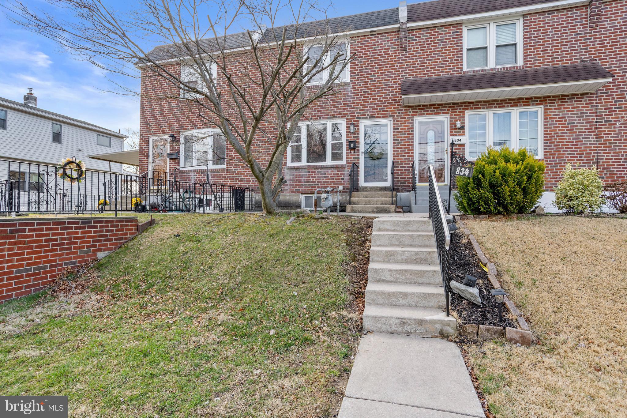 Incredible opportunity in the heart of Briarcliffe!
This tastefully renovated townhome is move-in ready—just unpack your bags and enjoy. Located on a quiet, private street, walk up the front path and step into the First Floor!

First Floor:
A formal living room with recessed lighting and neutral tones sets the tone, with Provincial refinished hardwood floors flowing throughout the living and dining rooms. The dining room features a custom chandelier and sliding doors that open to the brand-new deck.
The kitchen has been slightly opened to the dining area and is absolutely stunning—white cabinetry, black hardware, a textured subway tile backsplash, brand-new built-in appliances, and stylish lighting fixtures.

Second Floor:
Refinished hardwood flooring continues throughout all three bedrooms, including the spacious primary bedroom. All bedrooms have updated lighting, with a ceiling fan in the master.
The hall bathroom was fully renovated with designer tile flooring, a custom vanity, and new lighting—modern and fresh.

Basement:
Partially finished and perfect for a family room, office, or cozy man/woman cave. Includes a powder room, utility area, and access to the attached one-car garage. Walk right out to private parking tucked under the deck.

Additional Upgrades (2025):
Flooring, paint, appliances, electrical, hall bathroom, roof, kitchen, basement, and deck—all updated this year!

Local Vibes:
Prime location on a quiet street in Briarcliffe with easy access to I-95, 476, PHL, and all major routes. Close to local favorites like Cocco’s, JT Brewski’s, Prime Steaks, Guy’s Cold Cuts, and more!