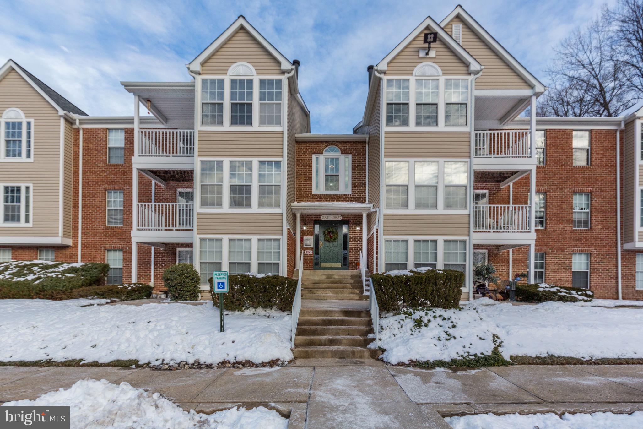 Step into this meticulously kept top-level condo that beautifully blends comfort and convenience. As you enter, you’re greeted by a charming mud area that leads you into a stunning kitchen, featuring large white cabinets and newer stainless steel appliances—perfect for culinary enthusiasts! From the kitchen, flow into the sunroom, bathed in natural light, where you can relax and enjoy the serene views of lush grass and trees. The sunroom also provides access to the recently replaced deck (2024), ideal for outdoor gatherings or quiet moments in nature. Next, step into the expansive, light-filled living room, boasting vaulted ceilings and gleaming luxury plank flooring that adds a touch of elegance to the space. Let's not forget about the wood-burning fireplace that warms the living room up! This inviting area is perfect for entertaining or unwinding after a long day. This home features two spacious bedrooms and two full baths, making it an ideal retreat for anyone seeking a harmonious living space. The expansive primary bedroom boasts a generous walk-in closet for all your storage needs, while the second large bedroom offers versatility for guests, a home office, or a cozy den. Say goodbye to laundry hassles with your very own full-sized washer and dryer, making laundry day a breeze! The unit exudes a modern vibe, and with east-facing windows, you’ll awaken to stunning sunrises every day!
Nestled just minutes from the tranquil Quarry Lake, this condo provides easy access to a variety of popular restaurants and premier shopping destinations. With quick connections to I-695 and I-83, you’ll enjoy the best of both leisure and accessibility.