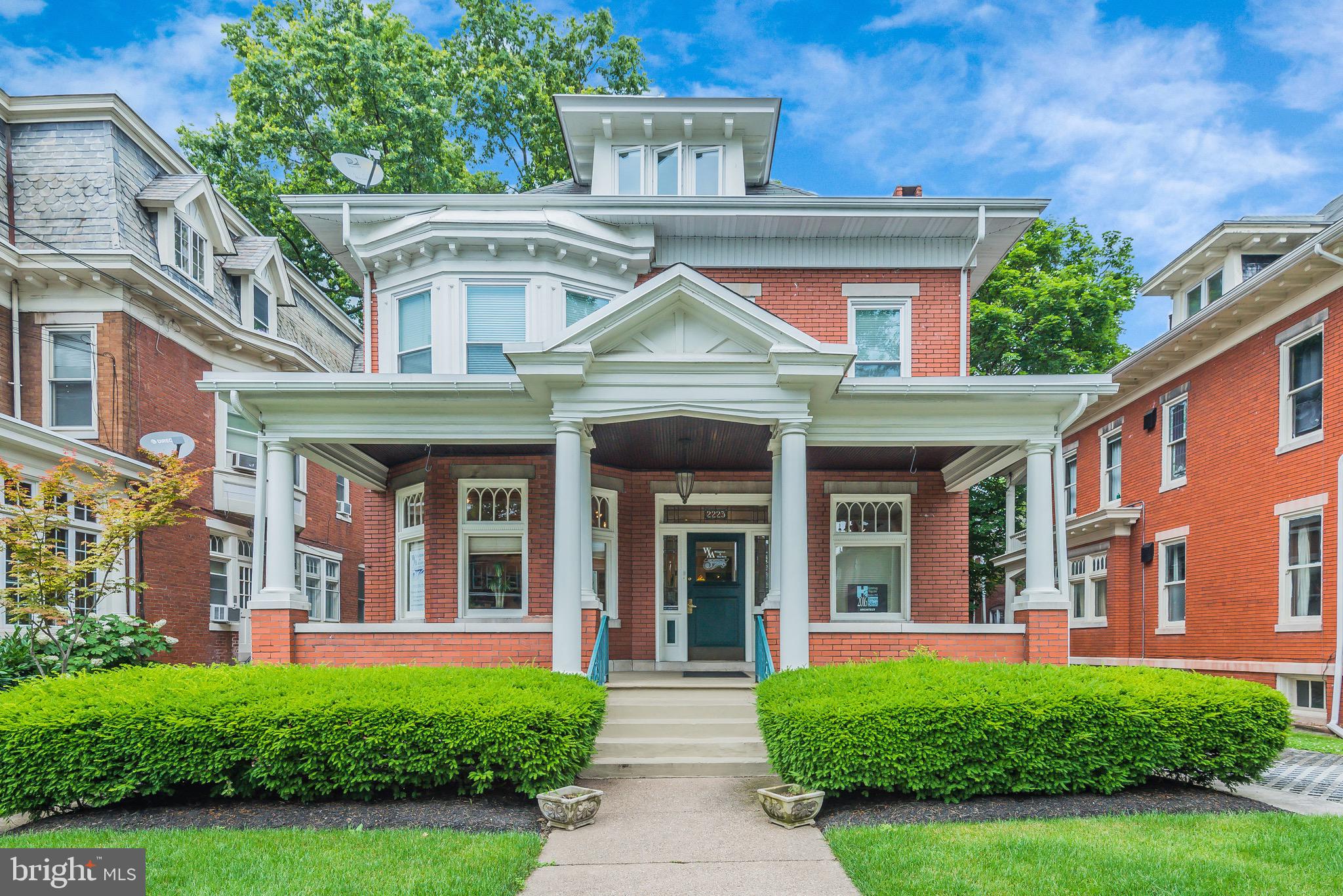 This property presents a rare mixed-use opportunity in the heart of Uptown Harrisburg. This handsome three-story building offers 3,820 square feet of thoughtfully maintained space with immediate income in place and exceptional flexibility for the next owner. The second floor features a spacious two-bedroom residential unit with large rooms, a modern, open floorplan and a composite deck with privacy fencing that provides the perfect place to unwind after a long day. It’s a genuinely well-appointed living space that stands apart from typical urban rentals. The third floor offers a beautifully renovated one-bedroom unit, equally well-kept and move-in ready. Both residential units are currently occupied, providing stable income from day one. The first floor is currently owner-occupied as professional office space, complete with two large offices, a conference room, reception area, and kitchen, a turnkey setup for a professional or service-based business. A new owner could bring in a commercial tenant, expand the residential footprint by converting the space to a third apartment, or reconfigure the entire building back to a single-family residence. The live-in owner/operator model is equally compelling, with the rare ability to run a business and reside on-site in genuine comfort. Every aspect of this property has been meticulously maintained and is truly move-in ready. Natural gas steam heat, central air, hardwood floors, and off-street driveway parking round out a package that is difficult to replicate at this price point. And unlike many properties in this corridor, this property is not located in the 100-year flood zone — offering peace of mind for owners, tenants, and lenders alike. With 2nd street becoming a 2-way corridor through the center of the city, the property offers strong visibility, easy access to Midtown and Downtown Harrisburg, and convenient connectivity to I-81, I-83, and Route 322. A property this versatile, this well-cared-for, and this well-located doesn’t come along often. Schedule your showing today.