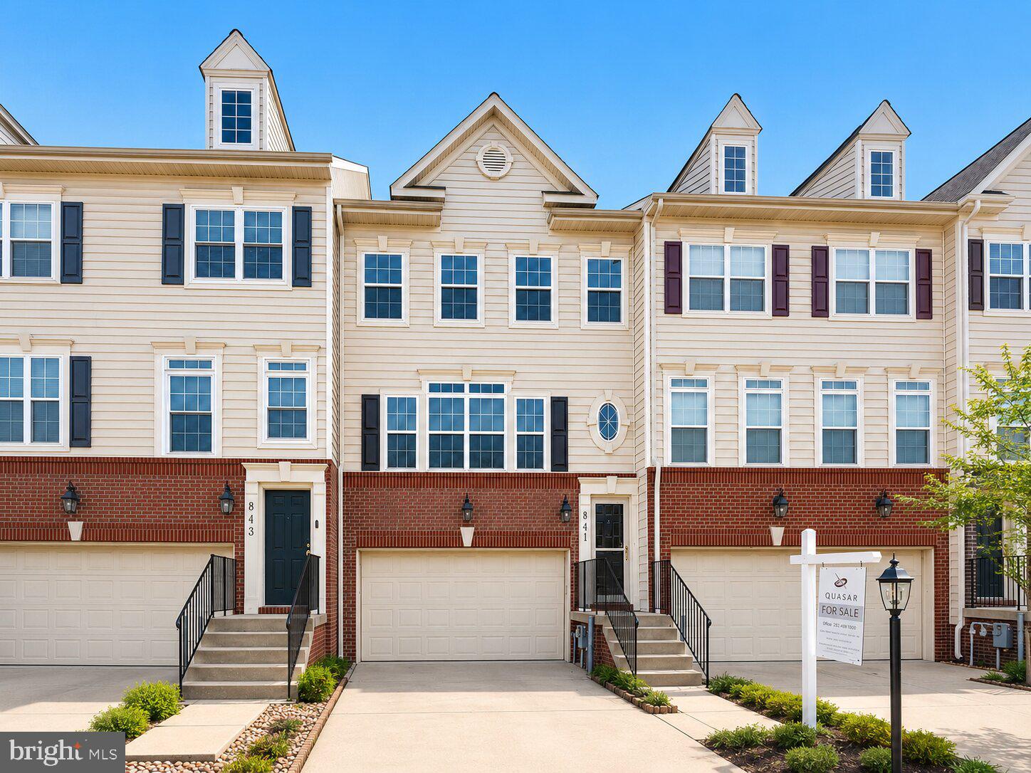 Welcome to the sought-after Tanyard Springs community! This well-maintained 
3-bedroom, 2 full / 2 half bath townhome offers over 2,575 finished sqft 
feet across three levels. Enjoy the convenience of a 2-car garage and a walkout basement — plus upgrades rarely found in comparable homes and a 
transferable 50-year roof warranty.

The main level features gleaming hardwood floors, an open living and dining area 
with a gas fireplace, and a granite island kitchen with gas range and stainless 
appliances opening to a spacious composite deck. Upstairs, the vaulted primary 
suite offers two walk-in closets and a spa-style bath with soaking tub, separate 
walk-in shower, and dual vanity — plus two more bedrooms, a full hall bath, and 
upper-level laundry.

The finished walk-out lower level is the standout: a large flex space ideal as a 
private guest or in-law suite, home office, gym, or future 4th bedroom — with its 
own entrance from the 2-car garage, a half bath, and sliding doors to a private 
patio.

Where 841 Oriole pulls ahead is the infrastructure: Alexa smart-home system, EV 
charging, whole-house surge protector, reverse-osmosis water, 5-Gig internet 
wiring, and a 2022 roof with transferable 50-year warranty.

Enjoy 110+ acres of Tanyard Springs amenities — pool, 24-hour fitness center, 
tennis, walking trails, dog parks, and more — all for a low $94/month HOA. Easy 
access to MD-100, I-695, and I-97; minutes to Fort Meade, NSA, and U.S. Cyber 
Command, and centrally located between Baltimore, Annapolis, and D.C.

Schedule your showing — this is the one you stop scrolling for.