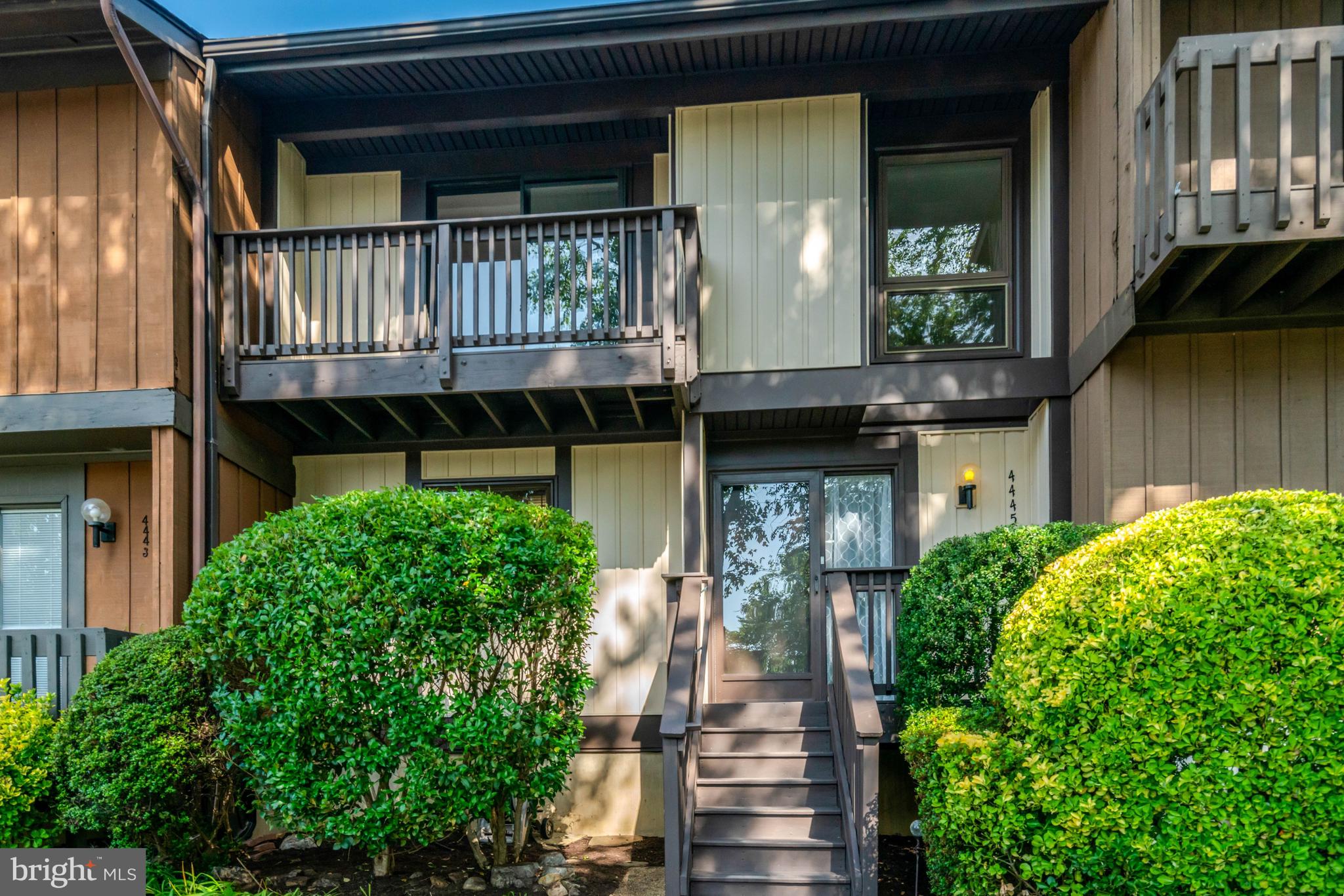 Wonderful 4-bedroom townhome with thoughtful updates and a fantastic location ** Fresh, neutral paint ** Luxury vinyl plank flooring on main level and bathrooms ** New carpet ** Updated lighting on main level and bathrooms ** Welcoming foyer with 2 closets ** Updated kitchen with quartz countertop, table space, and newer appliances (electric range 2026, microwave 2025, dishwasher 2023, disposal 2023, refrigerator 2014) ** Dining room is separate but open to living room ** Large living room with recessed lights and sliding glass door to back yard ** Half bath on main level with updated vanity, light, and mirror ** Upper level features 3 bedrooms with new carpet ** Primary bedroom with 3 closets, sliding glass door to private balcony, dressing area, and private bathroom ** Primary bath with new vanity, light, and mirror ** Bedroom 2 features built-in shelves ** Full bathroom in hallway with new vanity, updated light & medicine cabinet, is shared by Bedrooms 2 & 3 ** Linen closet in upper hallway ** Lower level features huge recreation room and 4th bedroom with new carpet ** Half bath on this level with new vanity, flooring, and light ** Laundry/utility room and under-stair storage space complete this level ** Fenced back yard with brick patio ** Two assigned parking spaces in front (#19) ** Big ticket items done: Roof 2019, HVAC 2021, vinyl siding & gutters 2010 ** Additional updates include: washer & dryer 2017, sliding glass door in living room 2013, front & back porch replaced 2013, hot water heater 2011, windows replaced in living room, bedrooms 2 & 3, and primary bath/dressing area 1999  ** Community playground and greenspace ** Conveniently located in central Annandale, just a few blocks from multiple grocery stores, pharmacies, restaurants, and shopping ** Easy access to multiple bus lines, 495 and 395 ** Don't miss this one!