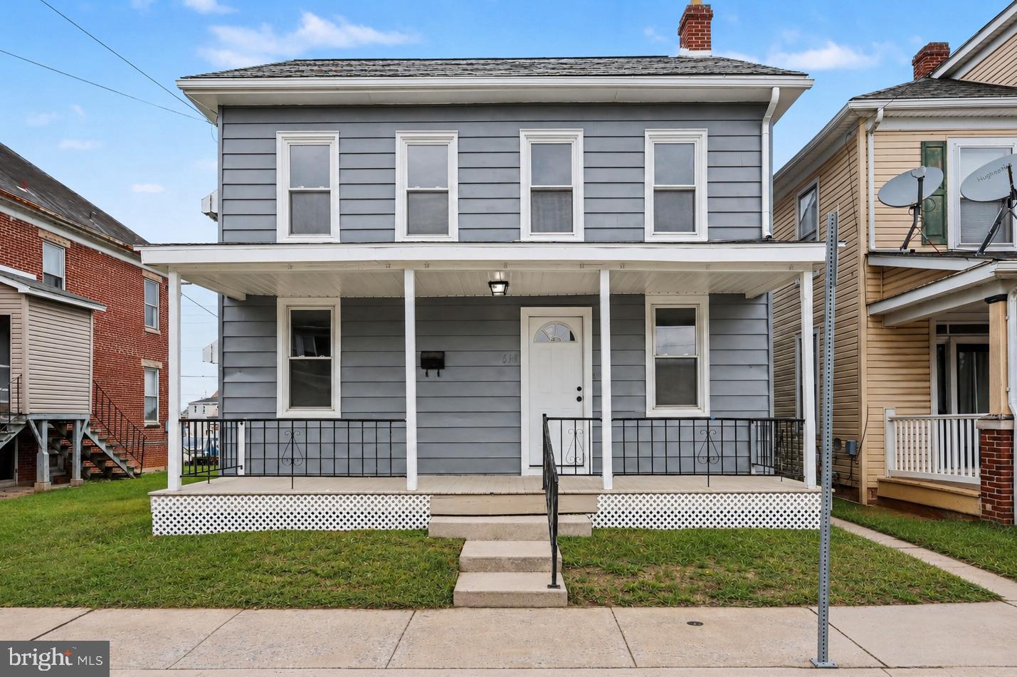 Welcome to 613 Third St -- an updated 4 bedroom, 2 full bath home in the heart of Hanover! Step inside to a home with fresh finishes and room to make your own. Recent improvements include new flooring, fresh interior paint, updated lighting, new kitchen countertops and appliances, refreshed bathrooms, a new front door, and a freshly painted exterior. A new furnace, new hot water heater, and central air provide added comfort and peace of mind. The finished attic offers bonus space that could serve as the 4th bedroom, home office, playroom or hobby room. Outside is a nice, big yard with a patio and a detached garage for additional storage space. Seller is willing to repair, remove, or keep the garage. Conveniently located near Hanover’s shopping, dining, and parks, this move-in-ready home offers a comfortable blend of modern updates, character, and functionality.