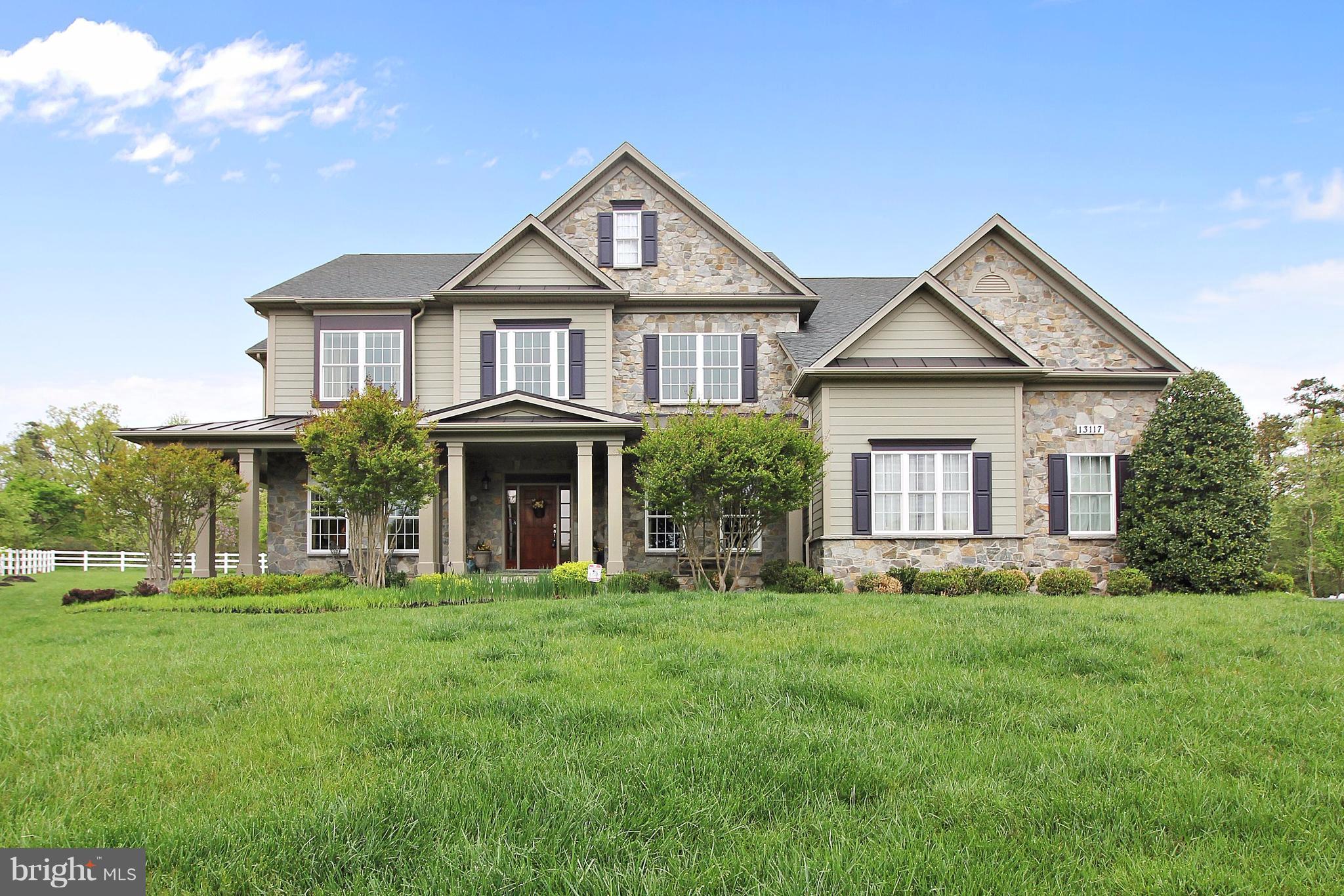 Gorgeous 6500 fin sq ft stone frnt estate home 5+ BR, 6.5 BA, 3 car gar .87 acre flat cul-de-sac lot in Potomac Preserve. Custom plaster moldings, expansive fam rm, main lvl BR/Full BA, lwr lvl media rm, home gym, large bar/kitchenette, outdoor kitch, flagstone patio, stone fire pit, generator, security syst & audio wiring throughout! $10k buyers credit at closing.