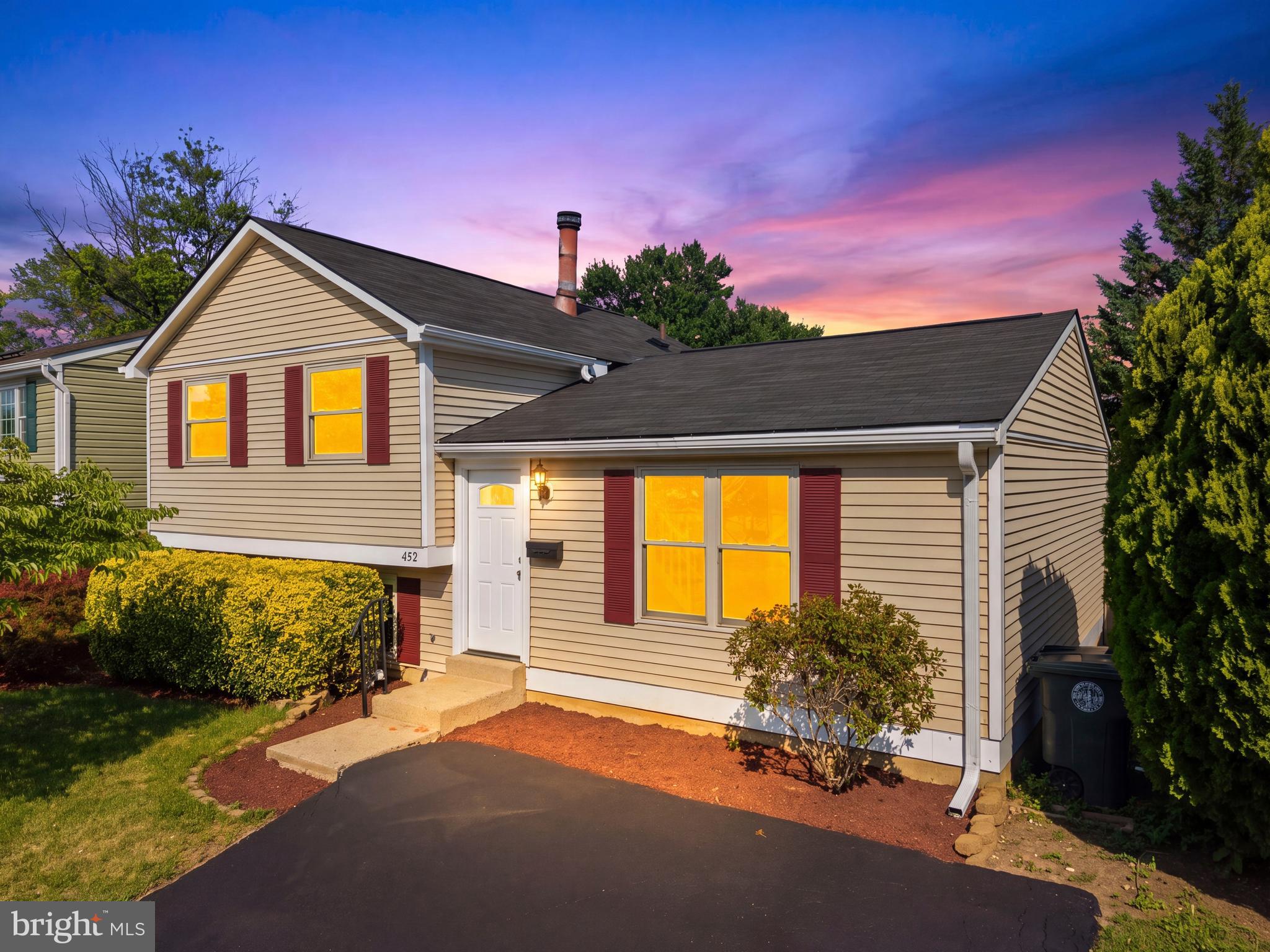 Welcome to 452 Center Street, Frederick, MD—a beautifully updated 3-level split offering comfort, convenience, and value. This move-in-ready home features 3 bedrooms, 2 full bathrooms, and a versatile floor plan.

The fully remodeled kitchen showcases new cabinetry, quartz countertops, new appliances, and stylish finishes. Premium, waterproof luxury vinyl plank flooring and fresh paint throughout create a bright, modern feel. Recent improvements include a brand-new roof and an HVAC system that is approximately three years old.

The main level features a spacious living room, formal dining area, and updated kitchen. Just a few steps up, you'll find three bedrooms and a full bath. The lower level offers additional living space with a cozy wood-burning fireplace, a second full bath, and walk-out access to the backyard.

Enjoy the large deck overlooking an expansive backyard with plenty of room for entertaining, gardening, recreation, or relaxation. A storage shed provides added convenience.

Ideally located just minutes from downtown Frederick, Frederick Health Hospital, shopping, dining, parks, and entertainment. Commuters will appreciate easy access to I-70, I-270, Route 15, and nearby public transportation.  Located in the Carrollton neighborhood of Frederick.