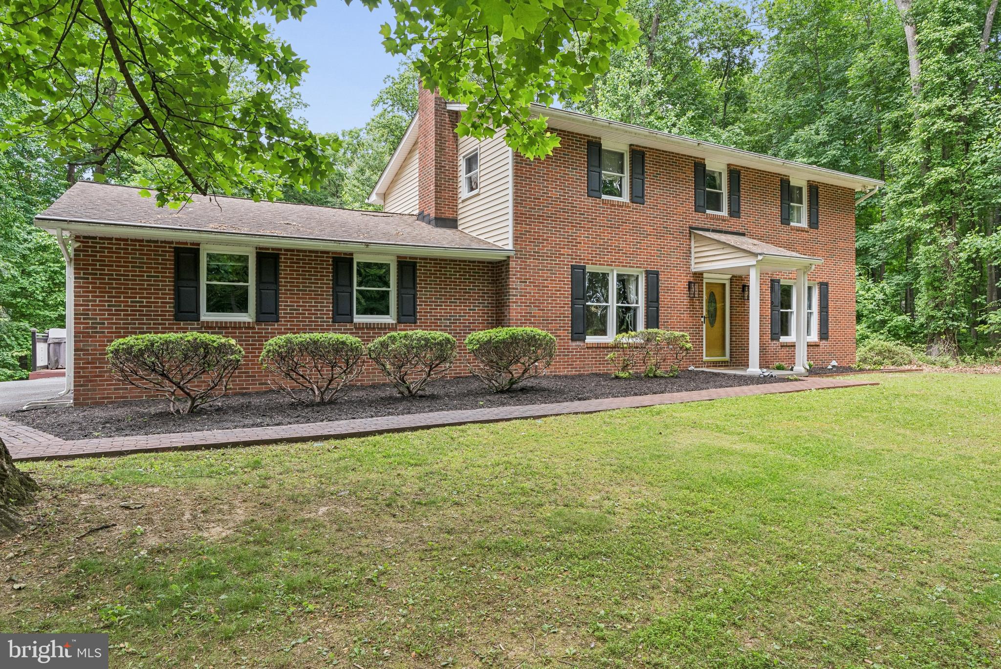 Wow... Nearly 4 Acres in Forest Hill with a meticulously maintained and tastefully updated 3,000+ sf brick colonial. Privately situated like your own private oasis, yet close to everything!  Brand new kitchen and baths and a 4 seasons room off the rear. Well laid out for plenty of space to spread out. New roof, gutters, and Siding (2018), HVAC (2021) water heater (2024) and more. This is one you wont want to miss!