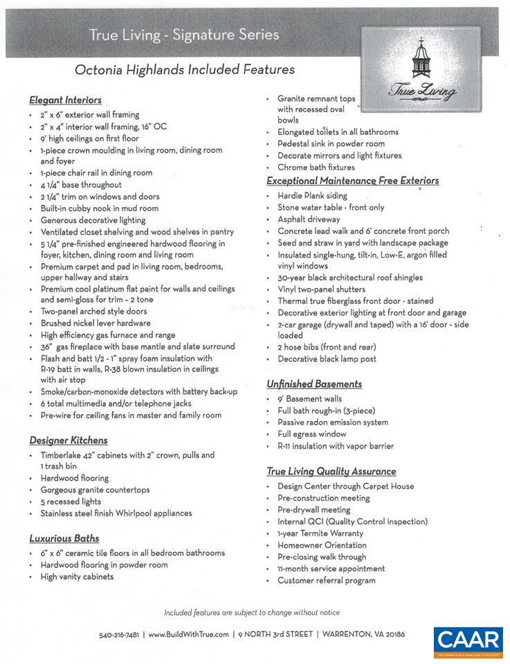 OCTONIA HIGHLANDS - Residential