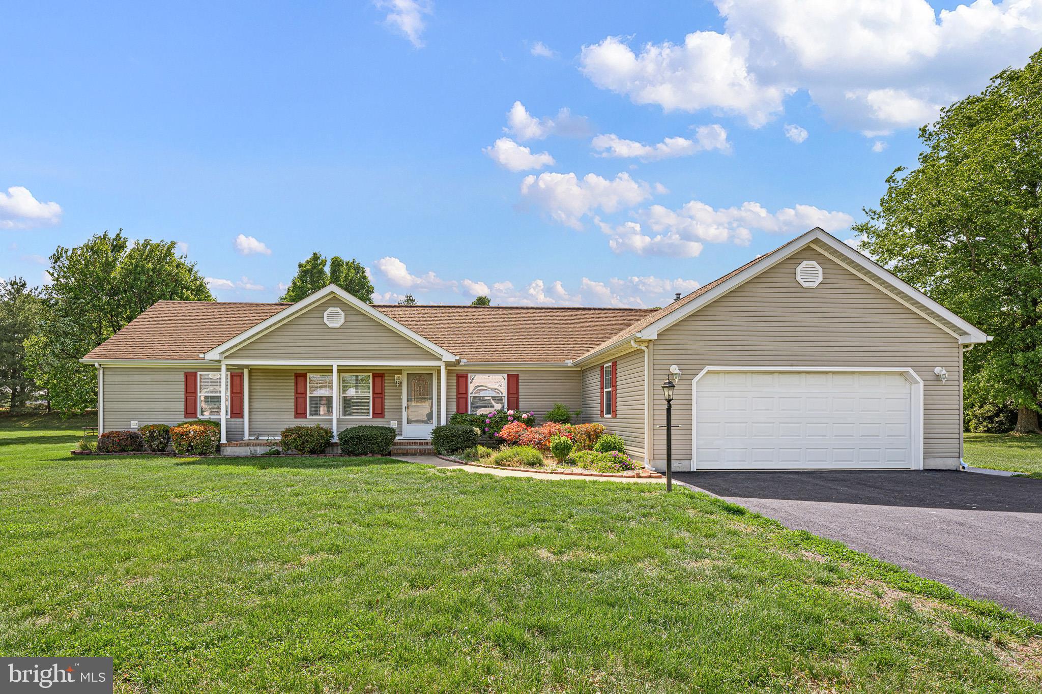 OFFER DEADLINE: Monday, June 8th at 12:00pm.  

Pull into the freshly topcoated driveway (2024) and notice the curb appeal of this well-maintained 1,820-square-foot ranch, positioned on a level half-acre lot. This move-in-ready home offers the rare peace of mind that comes with brand-new major systems, including a 2026 well pump and a 2025 HVAC system and water heater.

The journey begins in the spacious main living area, where an open-concept flow creates an inviting space for entertaining. The layout transitions naturally into a large kitchen with ample storage and dining area, perfectly suited for both daily life and hosting guests. Down the hall, three comfortable bedrooms provide a quiet retreat, supported by two full bathrooms.

The 2.5-car garage is another standout feature, offering more than just parking; it includes a stand-up floored attic with potential for more storage or a workshop. Step outside to the rear of the property, where the expansive yard offers plenty of room for outdoor living, gardening, or weekend gatherings. Located in the quiet Wynn Wood community, this home balances a peaceful neighborhood vibe with the structural integrity of a house that has been meticulously maintained for the future owners.