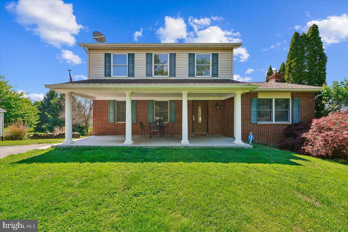 Situated on a scenic nearly 1-acre lot in the highly sought-after Mount Airy area, This Colonial offers exceptional space, versatility, and endless potential. This spacious 4-bedroom, 3.5-bath home is ideal for buyers looking to personalize a property with great bones and a desirable layout while building instant equity through updates and improvements. Inside, you’ll find generous living spaces filled with natural light, creating a warm and inviting atmosphere throughout the home. The functional floor plan includes multiple gathering areas, a large kitchen ready for your modern touches, and a beautiful sunroom perfect for relaxing year-round while enjoying views of the peaceful backyard setting. One of the standout features of this property is the lower-level in-law suite, offering additional flexibility for extended family, guests, or potential private living quarters. With its own separate living area and ample space, the lower level provides excellent multi-generational living potential or additional room for entertaining and recreation. Step outside and enjoy your own private outdoor retreat featuring a spacious deck overlooking the backyard and above-ground pool — ideal for summer gatherings, outdoor dining, and relaxing weekends at home. The nearly one-acre lot offers plenty of room for gardening, pets, recreation, or future outdoor enhancements. The primary suite provides comfort and privacy with its own full bath, while the additional bedrooms are generously sized and versatile for family, guests, or home office use. Conveniently located near commuter routes, shopping, dining, parks, top-rated schools and easy highway access to Frederick or Baltimore, this property combines the tranquility of country-style living with everyday convenience. While the home does require updating and cosmetic improvements, it presents a rare opportunity to create your dream home in an established and desirable location. Don’t miss the chance to unlock the full potential of this Mount Airy gem! Property is being sold strictly AS IS..