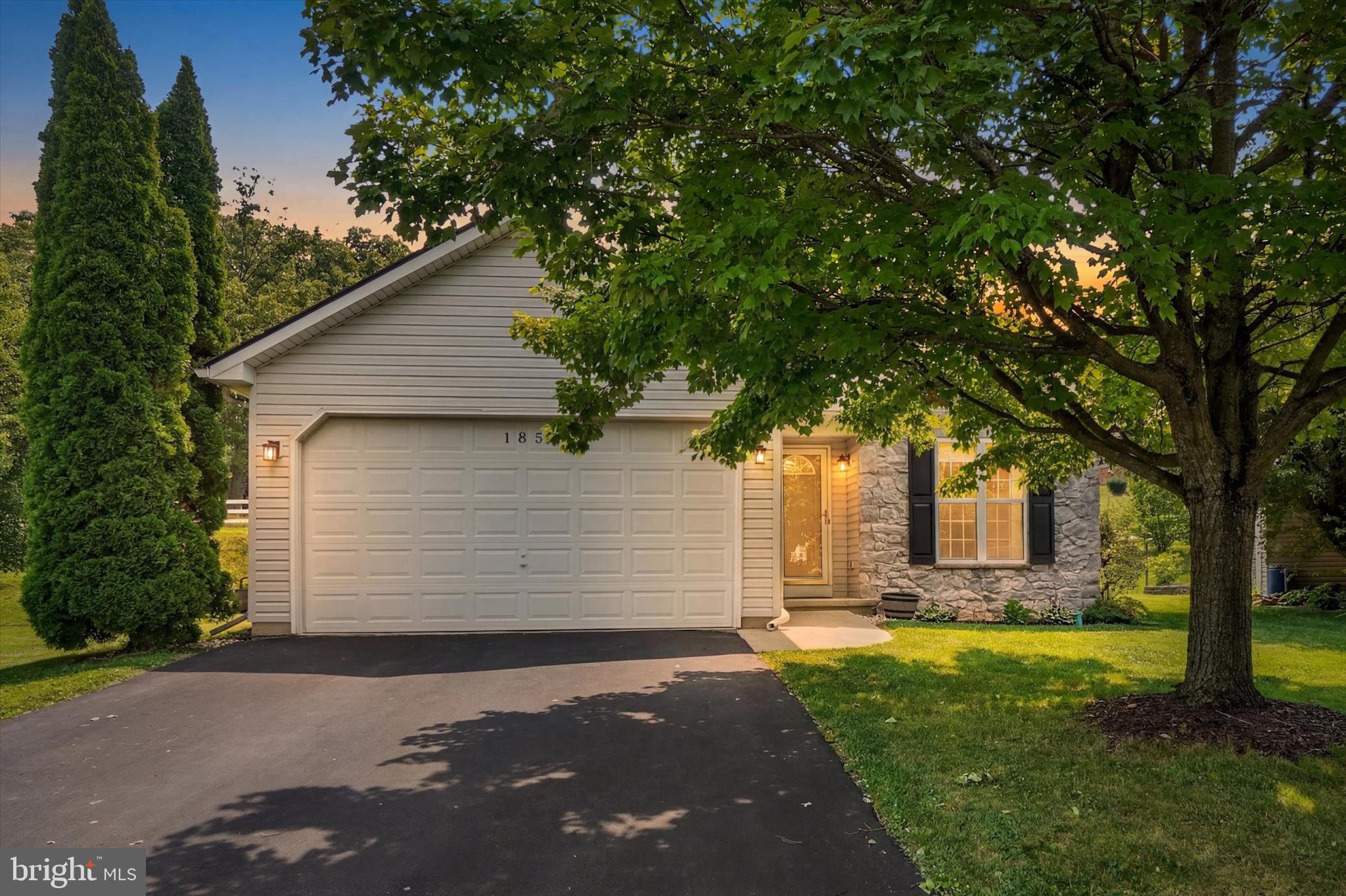 Welcome home to this meticulously maintained rancher offering the perfect combination of comfort, convenience, and future potential. Featuring 3 bedrooms, 2 full baths, and an attached 2-car garage, this move-in ready home has been thoughtfully cared for and includes major updates with a new roof and HVAC system installed within the last two years, providing peace of mind for years to come. The bright and inviting layout offers spacious living areas, a well-appointed kitchen, and a private primary suite, making everyday living both functional and comfortable.

Step outside to enjoy the fully fenced backyard and patio—ideal for entertaining, relaxing, or letting pets play freely. Downstairs, you'll find a massive unfinished basement offering endless possibilities. Whether you're dreaming of a recreation room, home gym, additional bedrooms, or a home office, this expansive space is ready to be finished, allowing you to significantly increase your living space while building instant equity.

Located in the Red Lion Area School District, this desirable community offers amenities including snow removal, walking trails, and a neighborhood park, making it easy to enjoy an active, low-maintenance lifestyle. Commuters will appreciate the convenient access to York, Lancaster, and Baltimore, putting shopping, dining, and employment centers all within easy reach. Don't miss your opportunity to own this beautifully maintained home with room to grow—schedule your showing beginning July 18th!