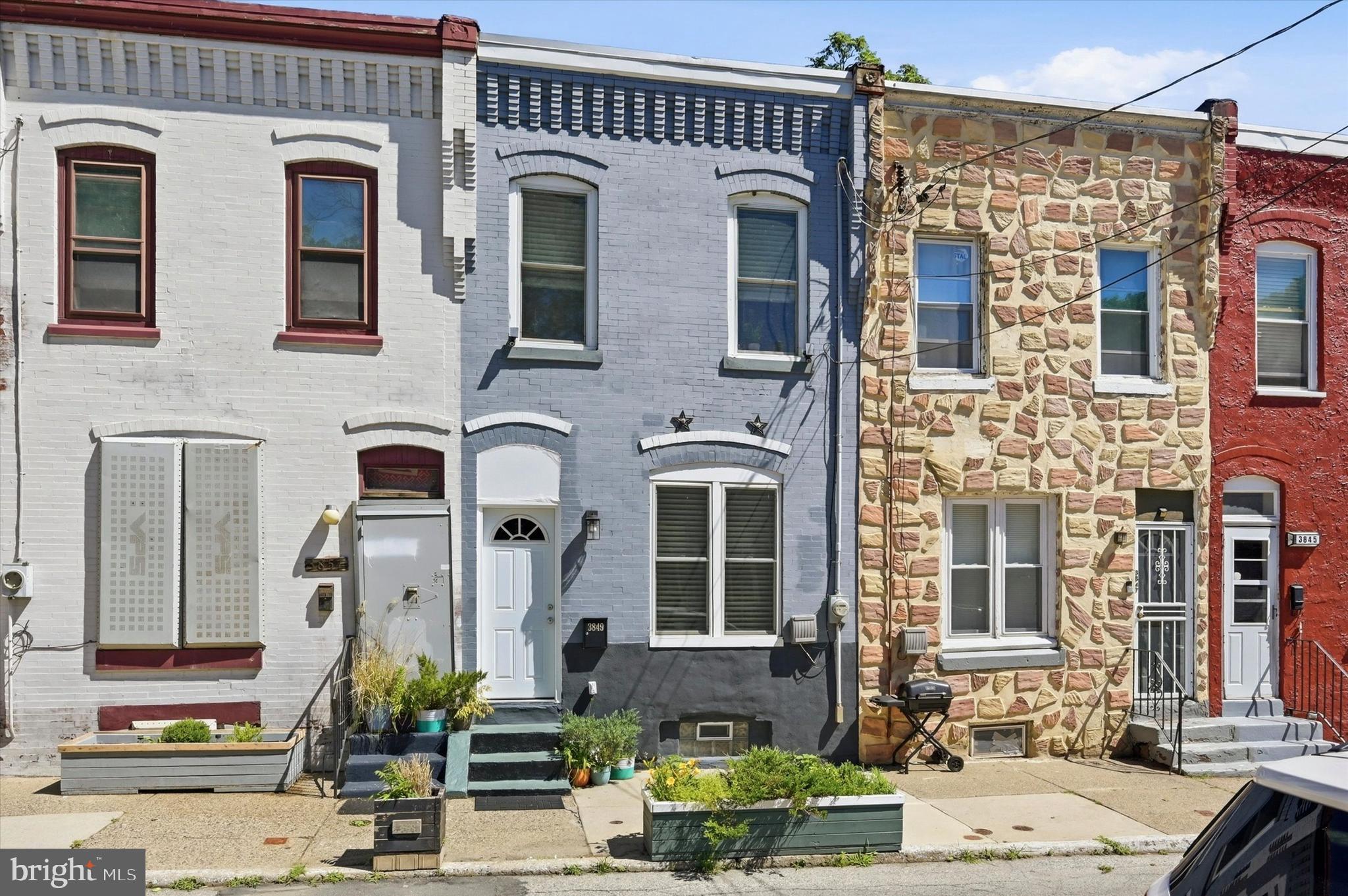 Welcome to 3849 Mount Vernon Street, a beautifully updated 2-bedroom, 1.5-bath home located in the rapidly growing Mantua neighborhood. This charming home offers a bright and inviting open-concept layout, creating the perfect space for both everyday living and entertaining.  The main level features a spacious living and dining area that flows seamlessly into the kitchen, while the convenient first-floor powder room adds functionality for guests. Upstairs, you'll find two generously sized bedrooms and a full bathroom.  One of the standout features of this home is the large outdoor patio, providing ample space for grilling, gardening, outdoor dining, or simply relaxing with family and friends. Whether you're looking for a private urban retreat or an area to entertain, this outdoor space offers endless possibilities.    Additional updates include a new roof installed in 2022, offering peace of mind for years to come.  This home is conveniently located just minutes from Presbyterian Hospital, University City, Drexel University, the University of Pennsylvania, Center City, public transportation, and major roadways, this home offers easy access to some of Philadelphia's best dining, shopping, parks, and employment centers.  Perfect for first-time homebuyers, investors, or anyone looking to enjoy city living with outdoor space, 3849 Mount Vernon Street is a fantastic opportunity in one of Philadelphia's most exciting neighborhoods.