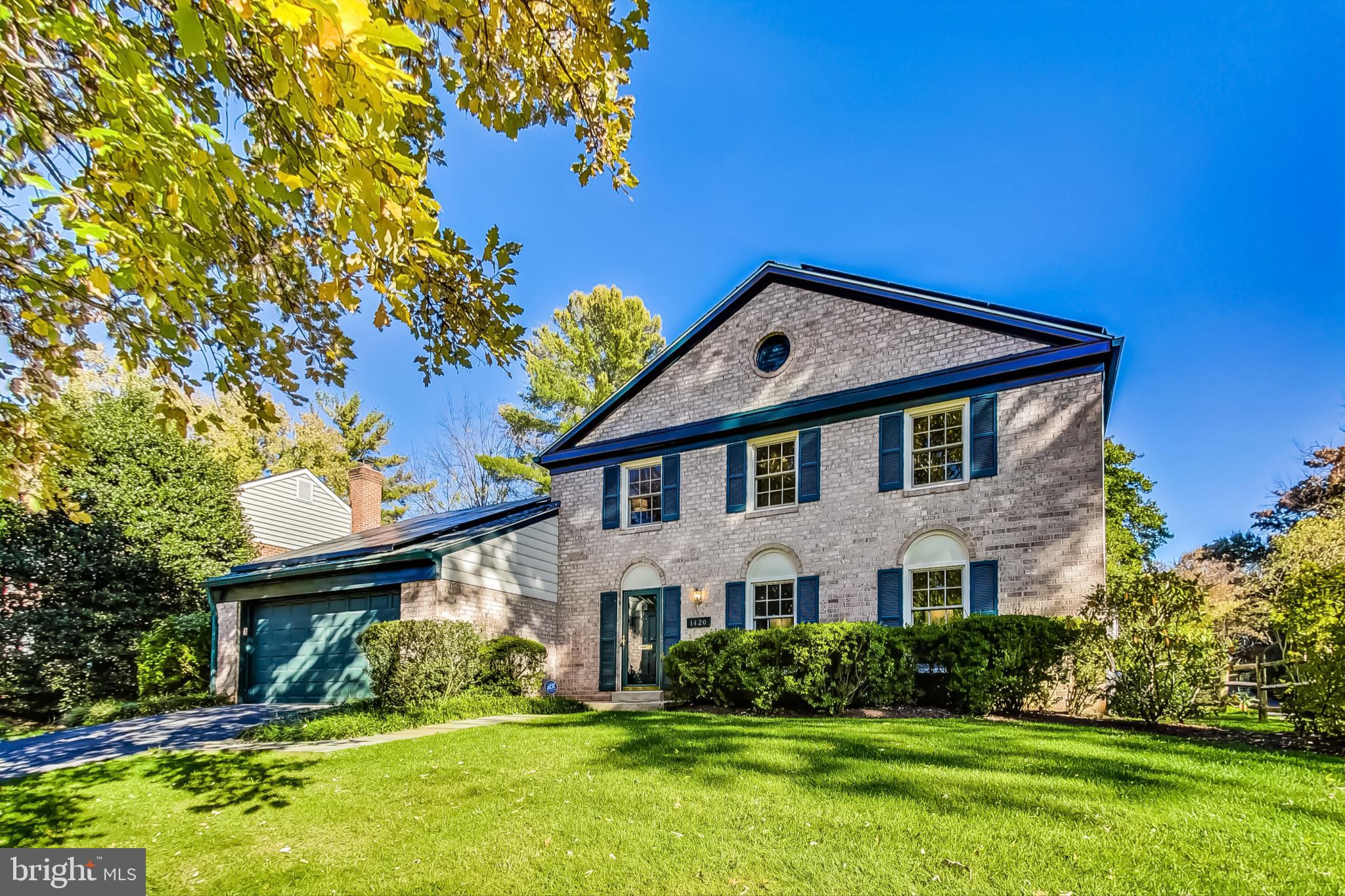 Fabulous Fallsmead home has a wonderful flow, gets great natural light, has copious closet space, including a walk-in closet in the Primary BR, 2 attics, and walks directly out to a flat backyard.  Step inside to newly refinished white oak floors, new Quartz countertops in the kitchen, new carpeting in the finished basement and fresh paint throughout.  OWNED Solar Panels (purchased in 2020 for $41,000, & convey with the house) on a newer 50-year roof (replaced in 2017) allowed the current owner to make approximately $2,500 from the SRECs over the course of the last 22 months. This income stream, coupled with top of the line Anderson Renewal windows and a 240V outlet in the garage to charge your electric vehicle, have brought this home into the 21st Century.  Fallsmead is an extremely special neighborhood which centers around community and features a pond, pool (with MCSL swim team), playground, tennis/pickleball courts, 18 acre park with a creek, on & off-road biking/walking trails.  Walk to Fallsmead E.S., Frost J.H. & Wootton High School.