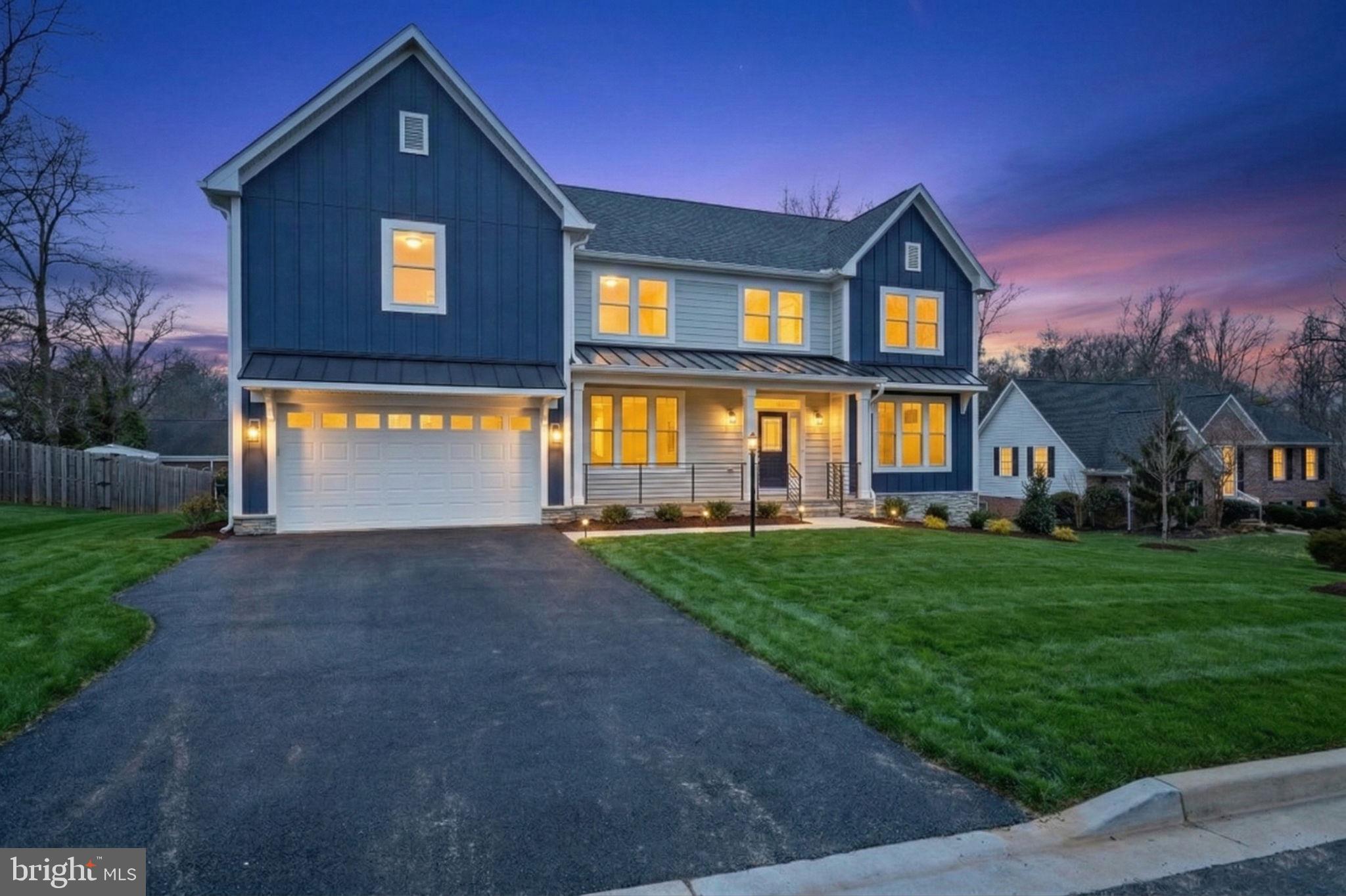 Welcome to the epitome of suburban tranquility at 3410 Burrows Avenue, a splendid new home in the charming City of Fairfax, Virginia. Positioned on a generous 9,983 square foot flat lot, this property offers an escape from the hustle and bustle without sacrificing convenience to the city's amenities.
This house is meticulously designed with a modern lifestyle in mind, featuring 5 bedrooms, 4.5 bathrooms, and a 2-car garage. The property promises no HOA fees, giving you the freedom to make this home truly your own.
From the fully covered front porch, step inside to discover a spacious and welcoming open floor plan that is bathed in natural light. The chef's dream kitchen boasts stainless steel appliances with gas cooking, a colossal center island, and is flanked by a comfortable Great Room and a strategically placed morning room with doors out to a perfectly designed covered porch. A linear gas fireplace with a stone surround creates a focal point in the Great Room, perfect for chilly evenings.
The upper-level impresses with expansive bedrooms, including a 4th bedroom with an en-suite bathroom, a convenient laundry room, and an opulent master suite that promises a serene retreat. The lower level offers a daylight-filled space with the expansive finished recreation room, bedroom, and full bathroom.  There is a large unfinished room that could be converted into another bedroom. Media room, craft room, or even a workshop.  Imagine your life in this hidden gem, where every detail caters to comfort and style. The exterior features durable cement siding and stone, while back-up propane heating ensures your home is a warm haven year-round.
3410 Burrows Avenue is more than a house; it's a chance to invest in a growing community. It's time to seize the opportunity to make this  CUSTOM NEW HOME yours.  
Only 3 miles to Vienna Orange Line Metro;  less than 1 mile to Rte 66; 2 miles to downtown Fairfax City with all the restaurants and shops; 3 miles to downtown Vienna; 2 miles to Oakton for grocery & pharmacy shopping.