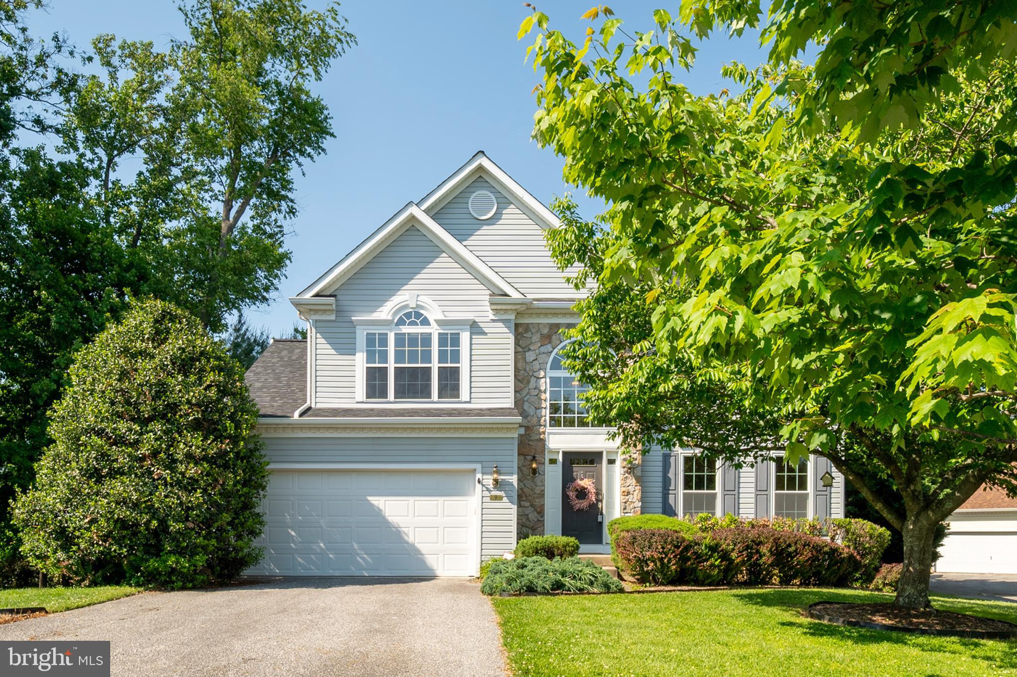Wow-Updated colonial home in Reisterstown with Newer Roof with warranty and Newer HVAC unit with transferrable warranty.  This home sparkles with fresh paint, new carpet, and reglazed tile. It has everything you need and a few extras.  The upper level has 4 large bedrooms, primary has multiple closets and a primary bath with soaking tub and separate  shower. Main level has open foyer leading to the Living room and dining room with a hallway leading to the kitchen.   Kitchen and family room combine for enjoyable family gatherings with easy access to the deck backing to trees.  The family room has a gas FP for cozy winter nights.  The lower level is complete with a wetbar, office space and media room including a large screen and projector. Imagine watching the best sporting events every week on your own large screen.  The lower level has a 3rd full bath and walks out to a stone paver patio.  Its hard to envision needing more space or options to have  family and friends enjoy this entertainers delight.  Inside and out 9 watch court will bring you years of joy with an ease of ownership. This is where comfort and affordability meet.