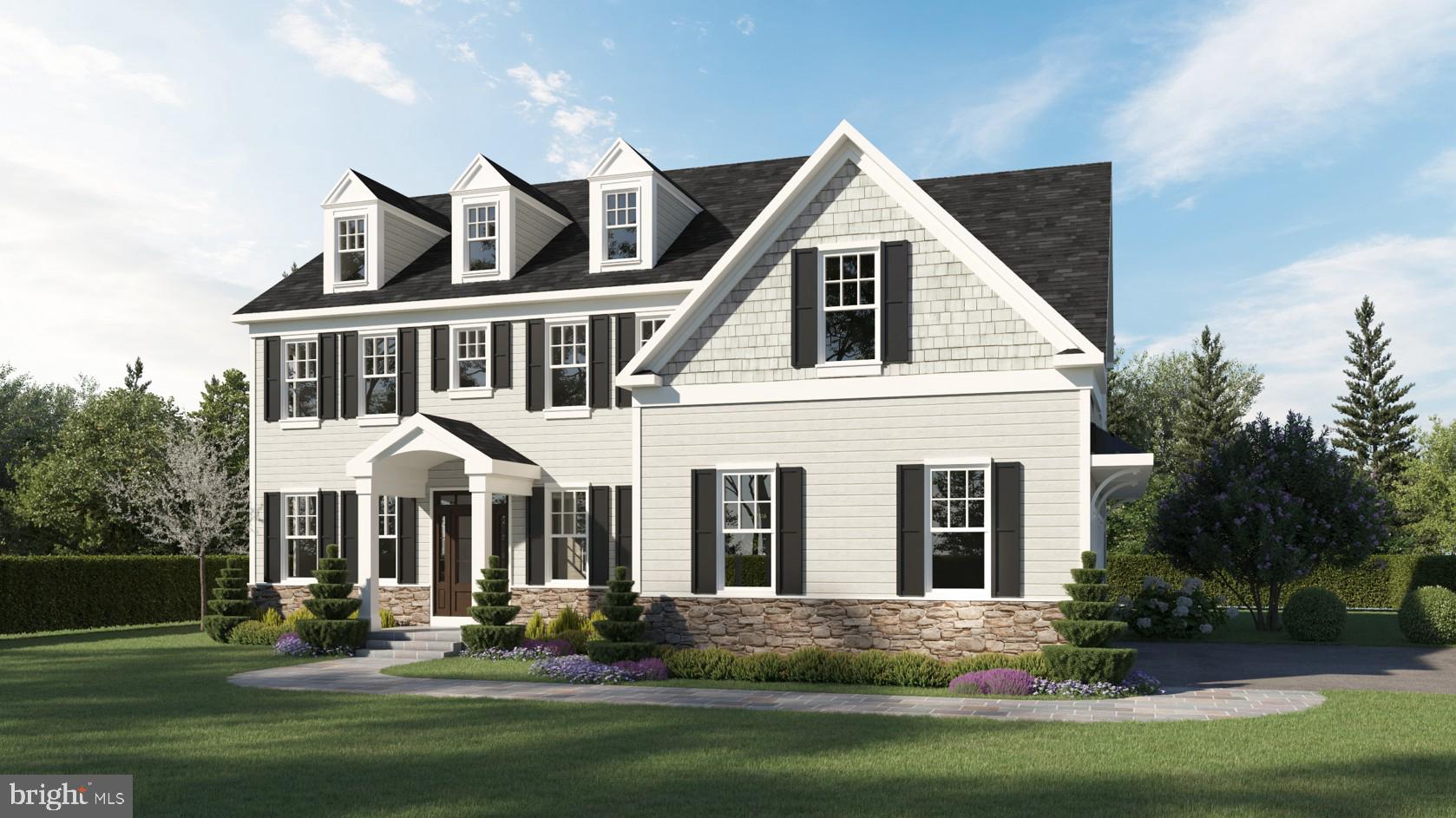 Design-Ready To-Be-Built Custom Home by Foxlane Homes. Timeless craftsmanship blended with classic architectural style, set on a beautiful homesite in sought-after Lower Gwynedd Township and within the highly acclaimed Wissahickon School District. A tree-lined driveway will create a picturesque approach, offering a sense of arrival and added privacy.

The welcoming exterior showcases classic architectural details, while the interior offers over 3,960 square feet of thoughtfully designed living space. With 10’ ceilings on the first floor and 9’ ceilings on the second floor and basement, the home is designed to feel open, refined, and functional. The first floor includes a formal dining room, flexible living space ideal for a home office, sitting room, or playroom, powder room, expansive great room, gourmet kitchen with separate scullery, mudroom, and covered outdoor porch—perfect for both everyday living and entertaining. Upstairs, the owner’s suite features an expansive walk-in closet and a spa-inspired bath with freestanding tub. Four additional bedrooms include two en-suite bedrooms and a Jack-and-Jill layout, along with a centrally located laundry room.

As a Design-Ready luxury custom home, this custom home is elevated through personalized selections, expertly guided by Foxlane’s interior designers and curated by you in the Foxlane Design Studio. Final pricing will reflect individual selections and design options. The list price shown is the base price and does not include personalized upgrades. Please refer to the included feature sheet and Interior Selections Look Book for items included in the base price. Listing images are of completed homes and may show optional features and upgrades available through the Foxlane Design Studio.
