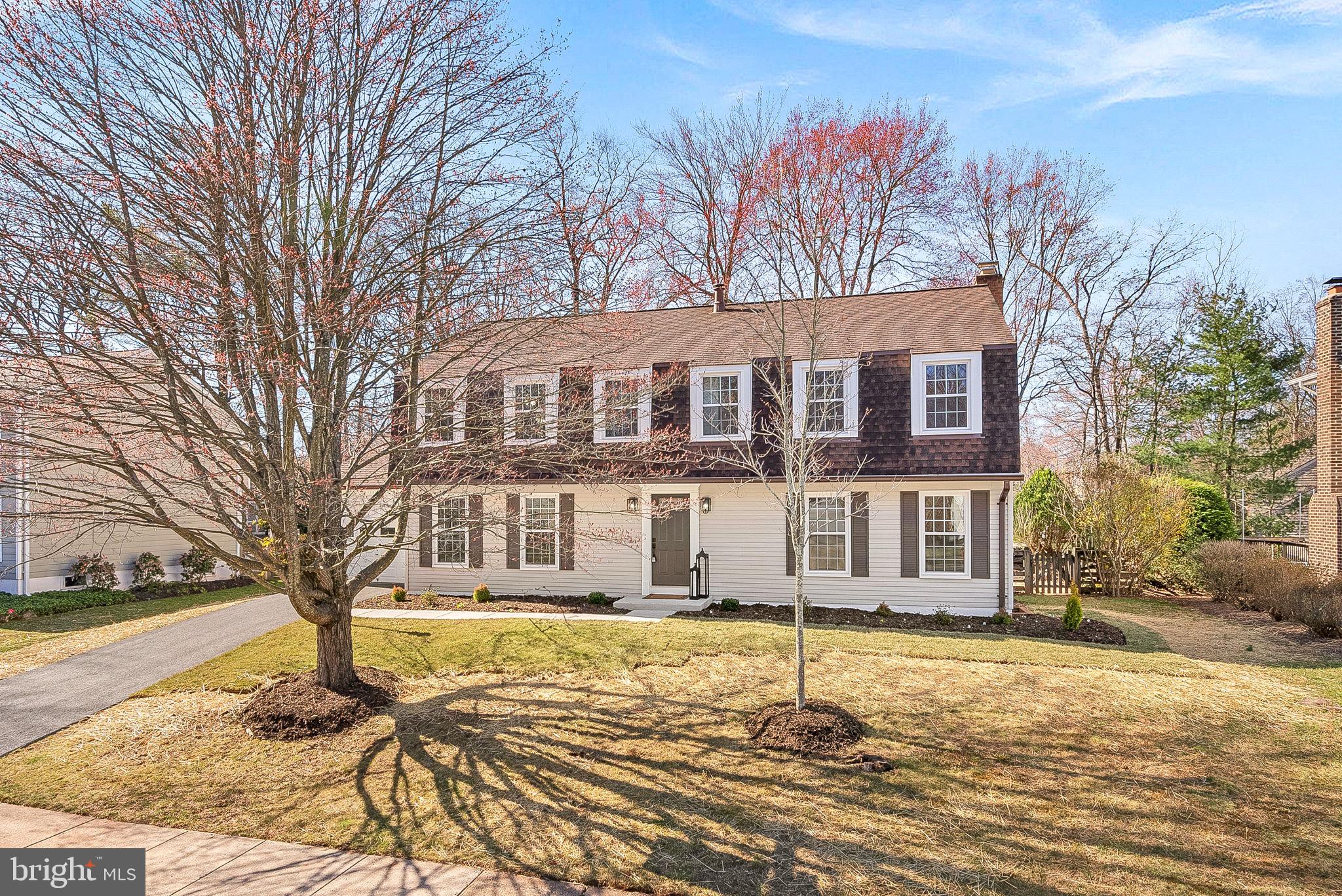 ** MULTIPLE OFFERS RECEIVED, OPEN HOUSE CANCELED ** Welcome to 12857 Tewksbury Drive, a stunning, fully renovated Hamilton model in the desirable Fox Mill Estates community. This spectacular four-bedroom, three-and-a-half-bathroom single-family home offers over 3,000 square feet of finished living space, a gorgeous primary suite with an expanded spa bath and large walk-in closet, a level open backyard, and a prime location near the end of a quiet cul-de-sac. Meticulously remodeled from top to bottom, this home exudes modern elegance. From the 3.5 spa-inspired bathrooms to the expansive, modern kitchen and ample closets throughout, no detail has been overlooked. The floor plan has been thoughtfully reconfigured to maximize both form and function. In addition to its impeccably renovated interior, the exterior has been refreshed with new paint, updated landscaping, and a spacious Trex deck. The expanded, open-concept chef’s kitchen is a showstopper, featuring an enormous seven-foot island, premium cabinetry, and stunning quartz countertops. It is equipped with an induction range, wall-mounted hood, and stainless steel appliances. Full-height cabinets and a built-in pantry provide ample storage, while large picture windows offer beautiful backyard views. This kitchen is both a functional masterpiece and an entertainer’s dream, with plenty of seating and gathering space. Finished with a modern porcelain tile backsplash and custom-built coffee nook, this dream kitchen serves as the heart of the home. A truly rare feature in a Hamilton model, the primary suite has been reconfigured to include a spectacular walk-in shower with a bench, rainfall showerheads, wands, body jets, and a separate water closet. The ensuite also boasts custom dual vanities, one of two linen closets, and a huge walk-in closet. The upper level is completed by three additional bedrooms, all with generous closet space, a fully renovated hall bath, a laundry area, and two additional spacious storage closets. The fully finished lower level includes a third full bathroom with a walk-in shower, providing a floor plan with endless possibilities for use as a recreation room, office, craft room, shop, fitness space, playroom, and/or additional storage. Outside, enjoy the new Trex deck, perfect for al fresco dining and summertime relaxation. Additional highlights include new HVAC, new water heater, a one-car garage with newly paved driveway, a fully fenced yard, fresh sod, and low-maintenance landscaping. A commuter's dream, this home offers quick access to major routes, including Fairfax County Parkway, the Dulles Toll Road, and I-66. Plus, with Reston Town Center just minutes away, a wealth of popular dining and shopping options are at your fingertips.