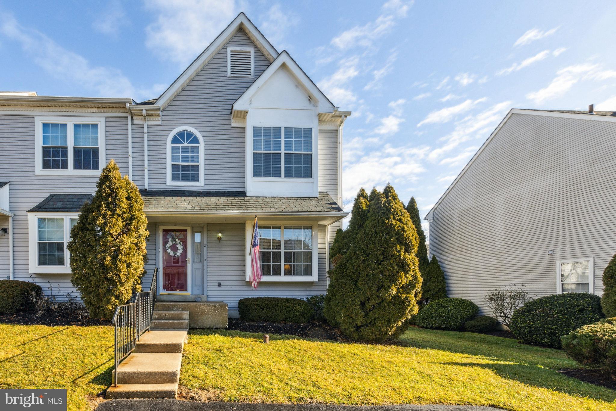 Just listed an Aston Township end unit townhome in Concord Hills. This home offers a range of desirable features, including an open living room with a fireplace, ample natural lighting from large windows, and an eat-in kitchen with plenty of cabinetry, counter space, and a breakfast island. The adjacent dining room leads to a spacious deck and backyard, perfect for entertaining. The first floor is completed by a half bath and storage closet. 

Moving to the second floor, you'll find a generously sized main bedroom with two large closets and a Jack and Jill full bath. There is also a second bedroom with two closets and a center hallway with pull-down steps that lead to the floored attic for more storage. 

The lower level of the home offers additional living space, including a home office and an entertainment room with new carpeting. This level also includes a separate laundry and storage area. 

Parking is convenient with a two-car driveway, providing added convenience. Another bonus is very low monthly HOA fees ($70) which includes trash, landscaping, snow removal, and common area maintenance. 

 Additionally, a one-year Cinch Home warranty is included for peace of mind. 

This home's location is highly desirable, close to major highways such as I-95, 476, 202, and Route 1. The Wawa train station is just minutes away, and Philadelphia International Airport is a short 20-minute drive.