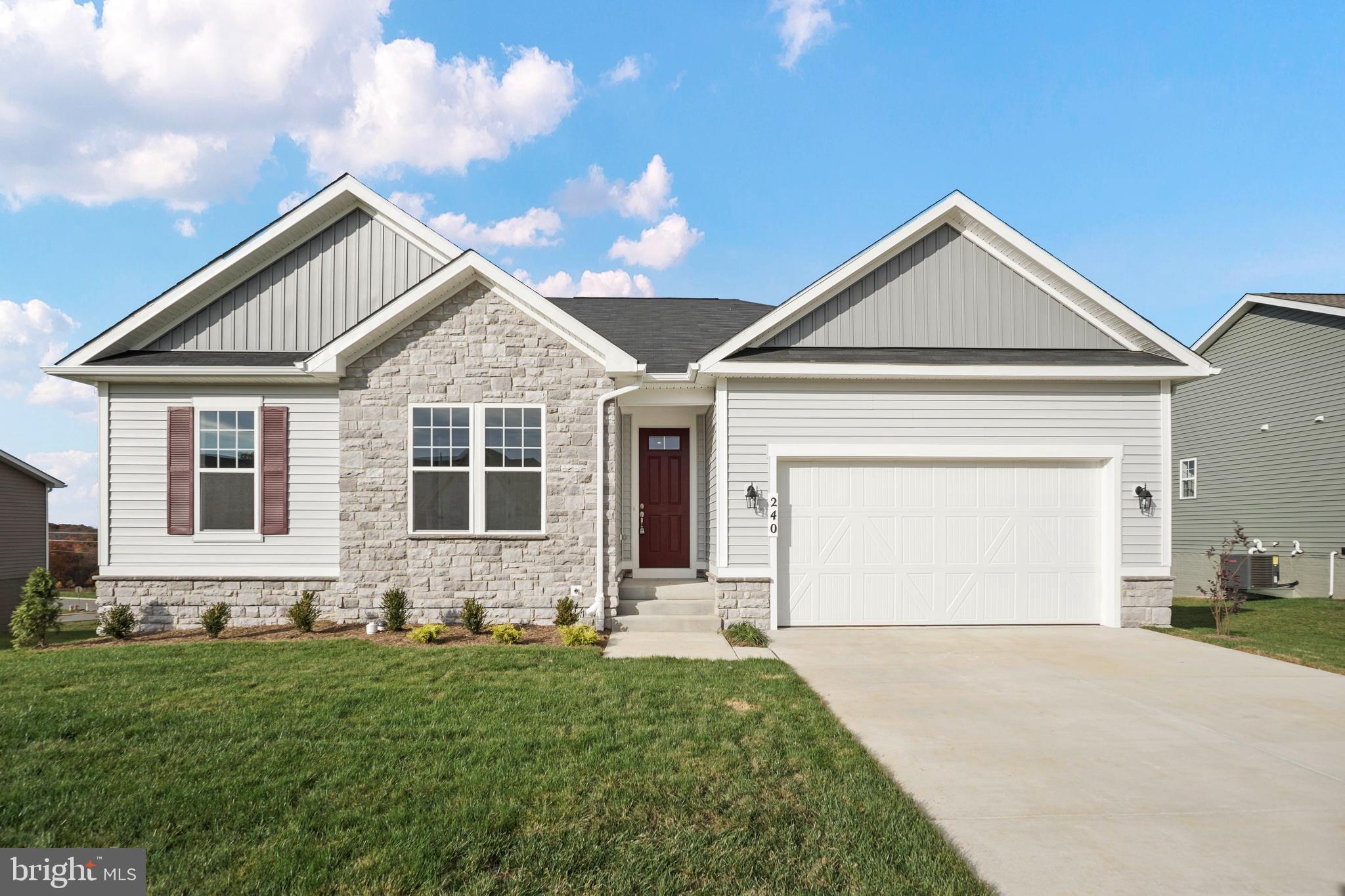 ASK ABOUT SPECIAL FINANCING! 
This home is finished and ready to move in!  Situated just minutes from the Maryland line! Included features of this Decker home: a welcoming porch, a bedroom in lieu of a study, a spacious great room boasting an electric fireplace, a roomy nook, a well-appointed kitchen offering a walk-in pantry and a center island, a charming sunroom, an impressive primary suite showcasing a generous walk-in closet and a private bath, a convenient laundry,  and a 2-car garage. This could be your dream home! This community is an easy I-83 commute from Baltimore, Towson and Cockeysville, and not far from Gettysburg, Harrisburg and Lancaster. Residents enjoy a peaceful, rural setting without sacrificing the convenience of nearby shopping, dining, entertainment and cultural attractions. For outdoor fun, there's the Susquehanna River, Hopewell Area Recreation Complex, several golf courses and much more! Appointment only.