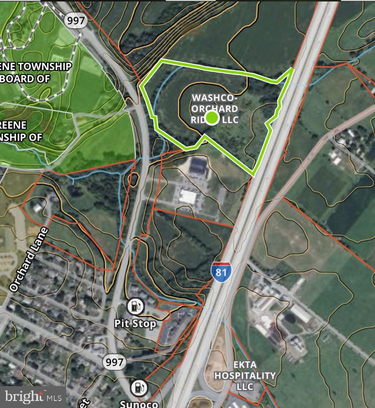 200,000 sq ft warehouse final plan approval 1st quarter of 2026. Abuts I-81 with driveway access on Rt 997 a few thousand feet from Exit 20 I-81. Beside the PA State Police building. Located halfway between the PA Turnpike and I-70
