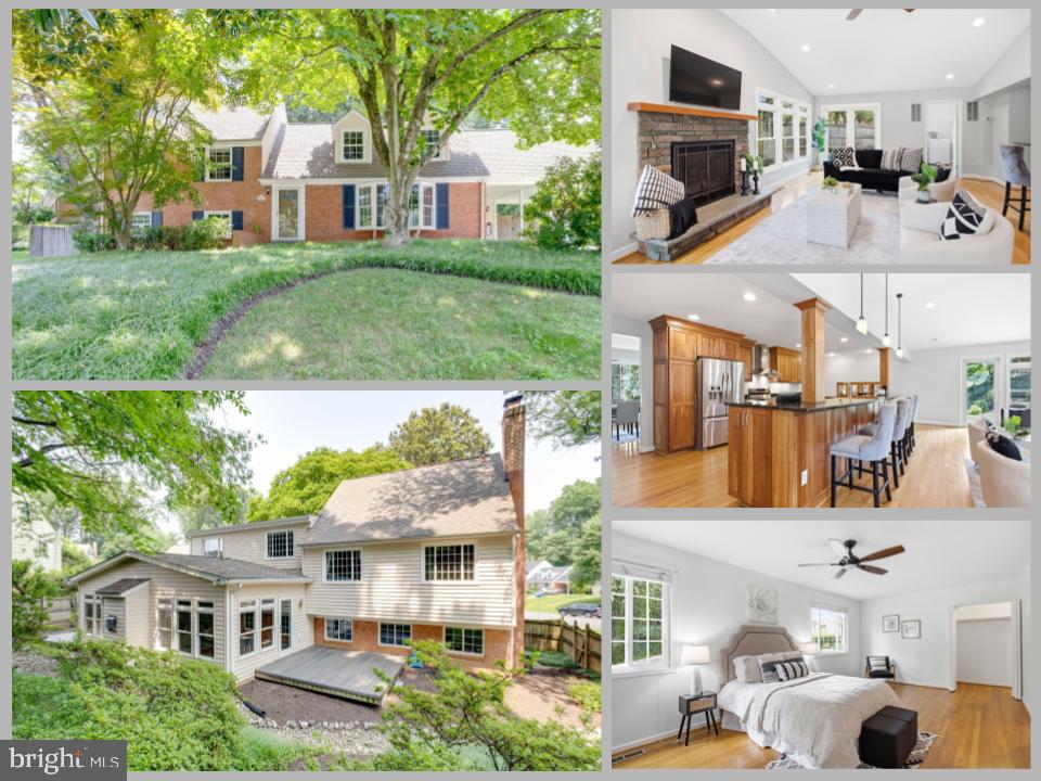 *Open Houses: 5-7 PM Friday, July 17 | 1-3 PM Saturday, July 18 | 1-4 PM Sunday, July 19.*

Perfectly positioned on a beautifully landscaped .33-acre corner lot in the coveted Olde Forge community, this exceptional residence offers more than 3,200 square feet of thoughtfully designed living space where timeless craftsmanship meets modern luxury.
From the moment you enter, the home unfolds in a way that feels both sophisticated and welcoming. Rich hardwood floors flow throughout, while natural light pours through expansive walls of windows, drawing your attention to the lush, private backyard beyond.
At the center of the home is a stunning gourmet kitchen that was designed to bring people together. Featuring custom cabinetry, granite countertops, stainless steel appliances, an oversized center island, and a seamless open-concept design, the kitchen flows effortlessly into a spectacular family room addition where sunlight fills the space from morning until evening. Framed by mature landscaping and year-round greenery, the views create an ever-changing backdrop that makes every season feel beautiful.
Whether entertaining a house full of guests or enjoying a quiet evening at home, the warmth of two gas fireplaces creates inviting spaces designed for gathering, conversation, and making memories.
The home's unique four-level design offers the perfect balance of openness and privacy. Three generously sized bedrooms occupy their own level, while the entire upper floor is dedicated to an impressive owner's retreat. Complete with a spacious walk-in closet and a spa-inspired bath featuring a relaxing jetted soaking tub, it feels more like a private sanctuary than simply another bedroom.
Designed with both comfort and practicality in mind, the home also features two HVAC systems for year-round efficiency and comfort, along with a gas connection already in place behind the existing electric range for those who prefer cooking with gas.
Located in one of Fairfax's most established and desirable neighborhoods, Olde Forge offers convenient access to Burke Lake Park, Royal Lake Park, Lake Accotink Park, George Mason University, Fairfax Corner, Fair Oaks Mall, the Burke VRE, Fairfax County Parkway, Braddock Road, Route 123, I-495, and I-66, placing parks, shopping, dining, recreation, and major commuter routes just minutes away.
Beautiful homes are easy to find. Homes that feel this special are not.