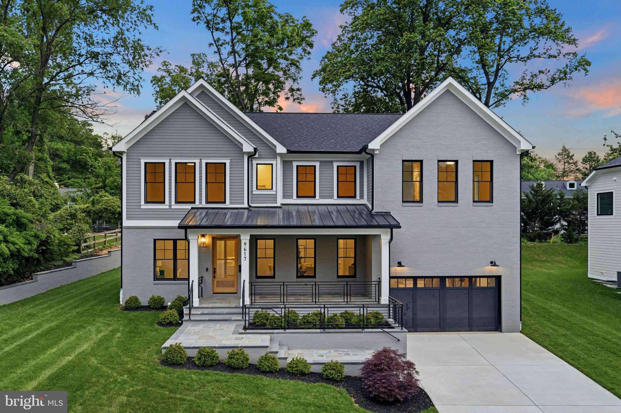 Exceptional new construction in the sought-after Rock Creek Hills community, just moments from the scenic trails, parkland, and natural beauty of Rock Creek Park. Offering over 6,100 square feet of thoughtfully designed living space, this high-end Craftsman-style residence blends timeless architecture, luxury finishes, and modern functionality. Featuring 6 bedrooms and 6 full plus 1 half baths, the home includes a rare main-level bedroom with en suite bath, ideal for guests, extended stays, or added flexibility.  The beautifully appointed interior showcases designer lighting, premium finishes, generous ceiling heights, and an open-concept floor plan designed for both everyday living and entertaining. A dedicated main-level office provides ideal work-from-home space, while the gourmet kitchen with premium appliance package opens to expansive living and dining areas and a covered rear deck for seamless indoor-outdoor living.  Upstairs, the luxurious primary suite offers ample walk-in closets and a spa-inspired bath, while additional bedrooms are generously sized with access to well-appointed baths. The finished lower level is an entertainer’s dream, complete with recreation space, wet bar, home gym, additional bedroom, full bath, and versatile bonus areas.  Additional highlights include a covered front porch, 2-car garage, exceptional craftsmanship, and quality construction throughout. Ideally located less than 1.5 miles to MARC Train, Forest Glen Metro, and downtown Kensington shops and dining. Under 5 miles to Pike & Rose, with convenient access to National Institutes of Health, Walter Reed National Military Medical Center, and commuter routes into Washington.