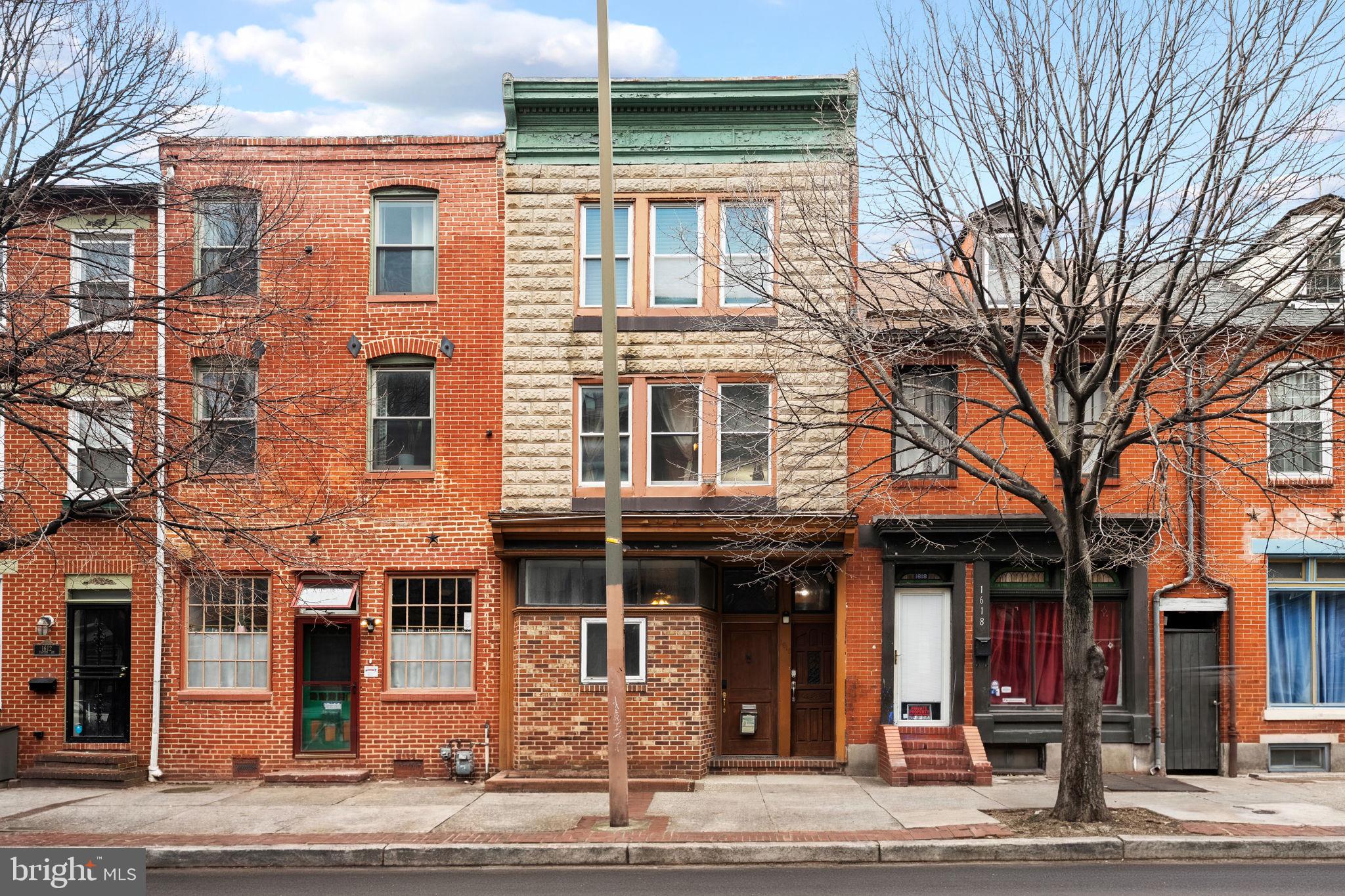 Prime C-1 development opportunity with 3-car garage and potential to build above in the heart of Fell's Point. Located in one of Baltimore’s most vibrant waterfront communities, 1616 Eastern Avenue presents a rare opportunity to acquire a side-by-side duplex with strong income potential and significant development upside. Built in 1890, this property offers approximately 1,945 square feet of living space and is zoned C-1 (Commercial), allowing for a wide range of residential, mixed-use, or business applications in a highly walkable, high-demand location.
The property features two separate units, including a three-bedroom, two-bathroom residence and a one-bedroom, one-bathroom unit. Both units are currently vacant, providing immediate flexibility for an investor or owner-occupant to establish new rental strategies or occupy one unit while generating income from the other. The interiors offer functional layouts with open living and dining areas and natural light throughout, creating a solid foundation for customization and future value.
The previous owner successfully implemented a hybrid rental strategy, operating one unit as a short-term rental while leasing the other long-term, generating approximately $47,000 annually before expenses. This established income history provides a strong baseline with additional upside potential.
A standout feature is the approximately 1,000 square foot three-car garage, a rare amenity in this location. While not currently configured as living space, it presents a compelling opportunity for future expansion, including the potential to build above, subject to approval by the City of Baltimore. This offers the ability to significantly increase the property’s overall square footage and income-producing capacity.
Additional highlights include a private rooftop deck, providing valuable outdoor space in an urban setting, as well as an unfinished basement suitable for storage or future use. The side-by-side configuration further enhances flexibility for a variety of ownership and investment strategies.
Ideally positioned just steps from the waterfront, restaurants, nightlife, and local shops, this property benefits from the energy and demand of one of Baltimore’s most desirable neighborhoods. With its prime location, flexible zoning, established income history, and development potential, 1616 Eastern Avenue represents a unique opportunity for investors, developers, or owner-occupants seeking a versatile and high-upside asset. UPCOMING OPEN HOUSE IS CANCELLED! WILL BE RESCHEDULED.