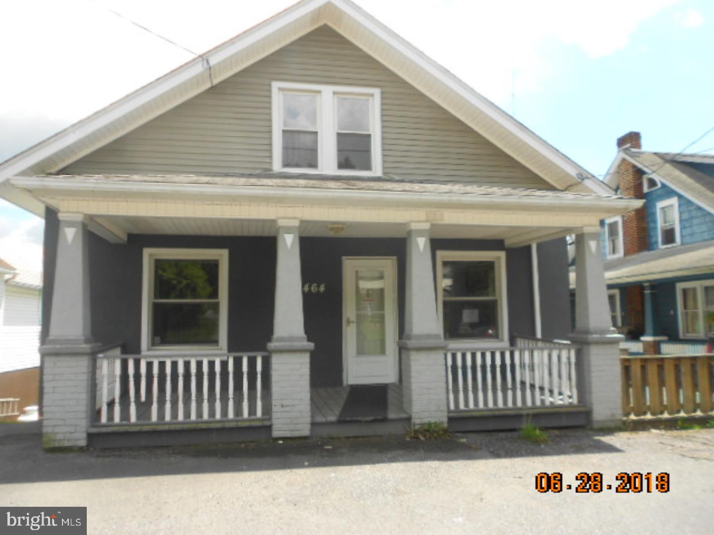 Corporate owned property being sold as-is with no sellers disclosure. " Seller will not complete any repairs to the subject property, either lender or buyer requested. The property is sold as-is condition ". Property is eligible under the The Freddie Mac First Look initiative through 7/16/2018. First home buyers may submit offers at any time as well as NSP/non-profit. Investor offers will not be considered until after the 20 day time period. Buyer is responsible for all inspections,transfer tax, permits and any cost associated with them. POF or pre-qual needed at time of offer. Cape Cod in the quaint community of Lavelle. The updating has already been started. Main bedroom with full bath and office area on the main floor. Large front porch for relaxing in the summer. Off street parking and a fairly large lot,