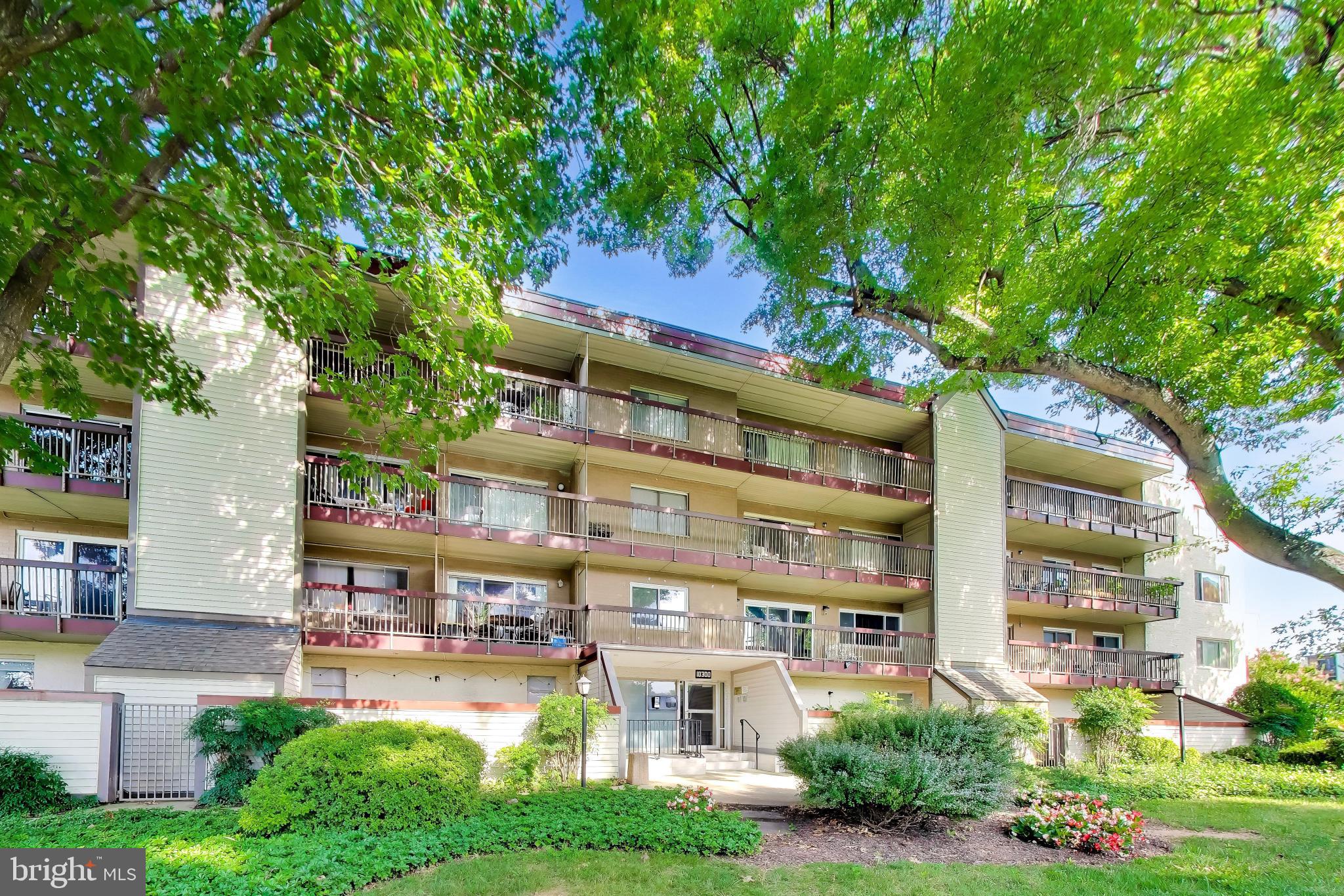 Unbelievable value in Bethesda! Almost 1000 square feet of updated space - condo fees cover all utilities, even basic cable! Perfectly situated near Westfield Montgomery Mall, but on the quiet back side of the building overlooking the courtyard and community pool from your oversized balcony. Wide open concept living and dining area with updated luxury vinyl plank flooring throughout. The kitchen is right off the dining area and has updated white cabinets, neutral countertops and white appliances, including a gas stove/range. Down the hallway you have two generously sized bedrooms, both with large walk-in closets and luxury vinyl plank flooring as well. Hall bathroom is fresh with an updated vanity. Enjoy the convenience of the location - across the street from Montgomery Mall, down the street from Home Depot and Cabin John Regional Park.  Bus stops right on Democracy as well. Excellent commuter location near Hwy 495 and 270 and only a few miles to several Red line Metro stops. Also available for Rent at $2400/month.