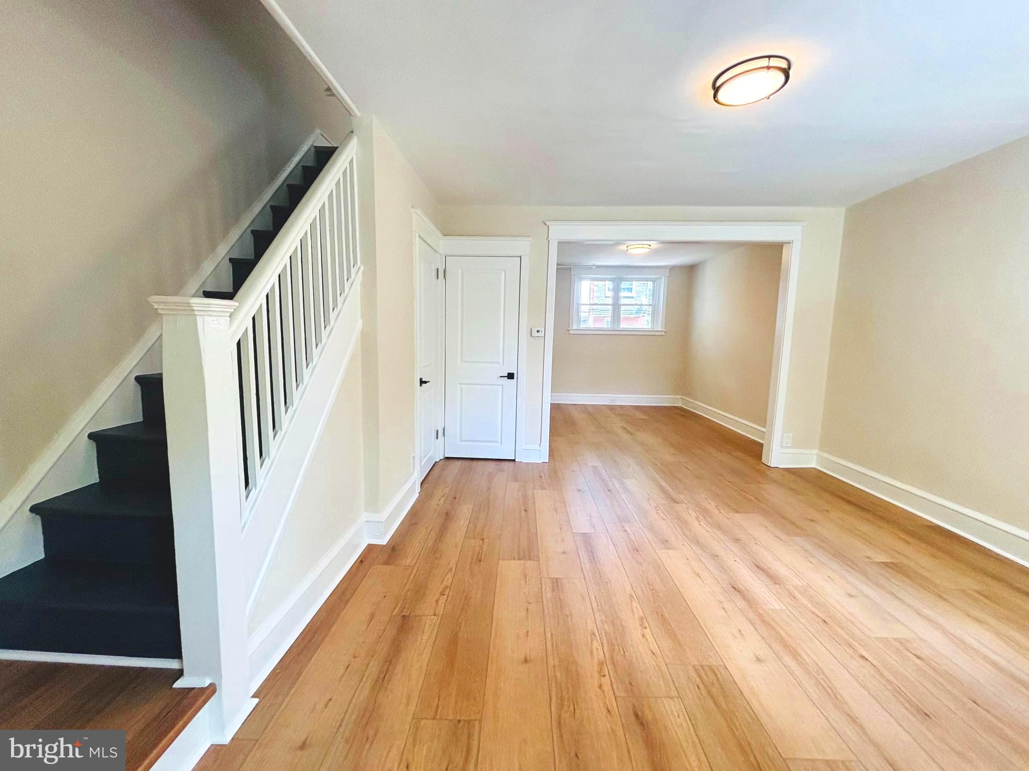 **REO (Real Estate Owned) Sale- Former Lender does not have re-sale stipulations. Standard fee-simple ownership** Welcome to 923 Edgemore Road- a lovely Overbrook 2 bedroom with parking situated on a desirable tree-lined street. Recently renovated to include fully upgraded electric, stylish bathroom,  wide-plank flooring, modern light fixtures, and re-poured concrete walkway, Edgemore is move-in ready and awaiting its next owner! The spacious first floor has been thoughtfully laid out to include a cozy enclosed sunroom, coat closet, designated dining area, and kitchen complete with massive walk-in pantry/flex space to put your stamp on. Two sun-drenched bedrooms with foliage views and a new subway-tiled full bathroom greet you upon walking upstairs. Though conveniently located near multiple public transportation options (trolley line,  31/105 bus, regional rail via Overbrook Station) private driveway parking is also a breeze with a driveway situated directly behind the walk-out basement, equipped with a segmented workshop/storage room. Take advantage of this deal and schedule your showing today!